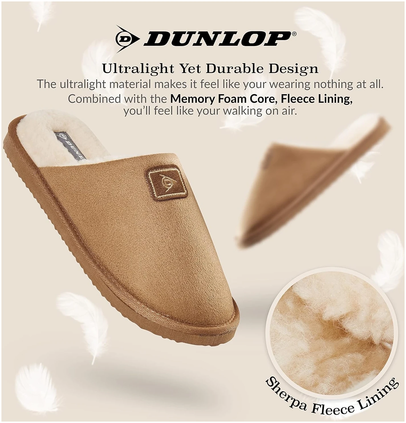 Chaussons Homme à Mémoire de Forme, Semelles Antidérapantes – Image 5