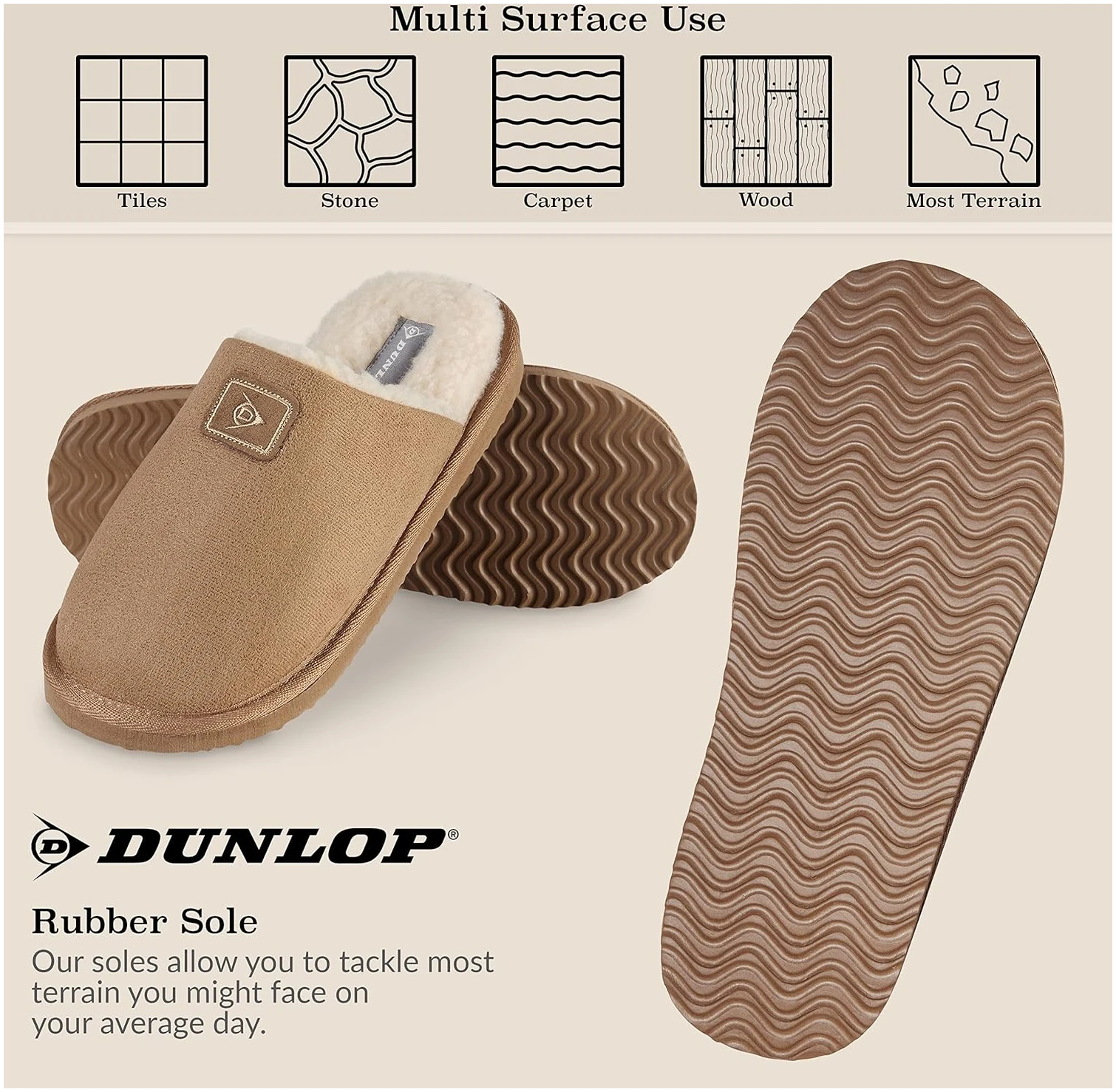 Chaussons Homme à Mémoire de Forme, Semelles Antidérapantes – Image 6