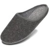 BeComfy Pantoufles en Feutre Unisexe Semelle en Feutre Femme Homme Chaussons en Feutre 36-46 UE