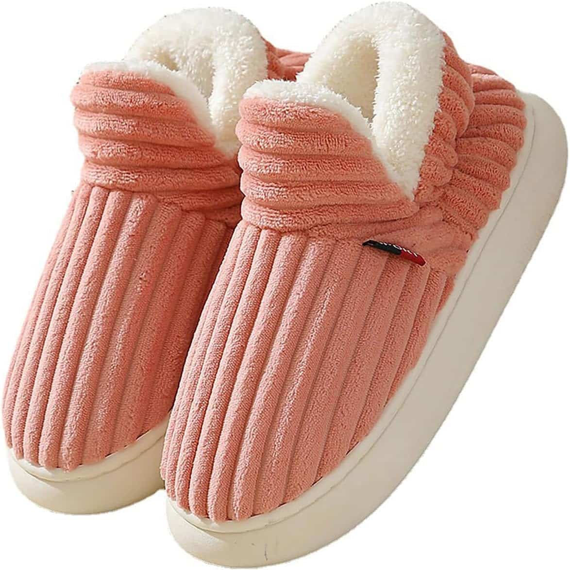 Chaussons Femme Hiver Doux 'Nuage' - Fourrure Polaire, Semelle Antidérapante - Pour Intérieur/Extérieur