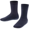 FALKE Mixte enfant Catspads chaussons chaussettes picots antidérapants sur la semelle meilleure adhérence épais chauds intérieur bouclette respirants durables coton laine 1 paire