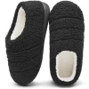 Mishansha Chaussons Maison Hiver Pantoufles Antidérapante Chaud en Mousse À Mémoire, Mixte Adulte