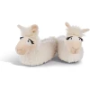 NICI Lady Lama 44399 Chaussons en peluche moelleuse