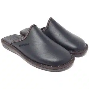 Nordikas - Mens Slippers - 42 EU - NDK 131 Black - Black