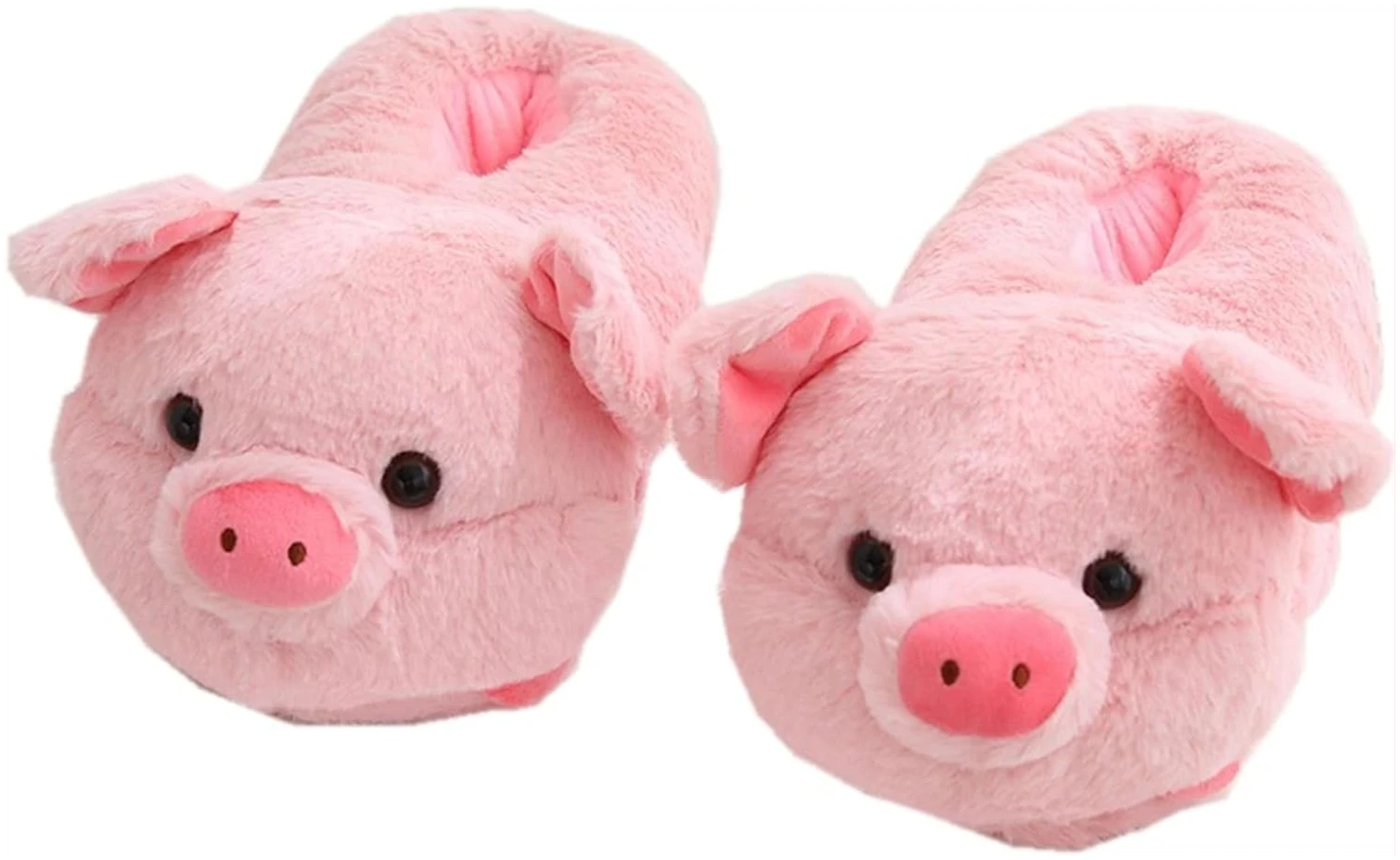 Chaussons Cochon Rose, Pantoufles femmes cochon mignon