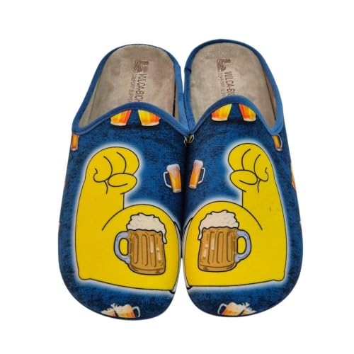 Chaussons Simpsons Homme en Textile