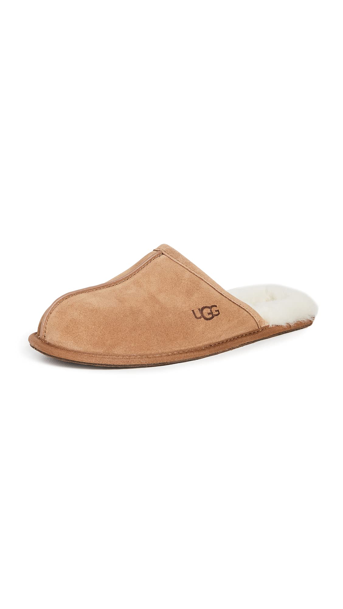 Chaussons Homme UGG Scuff en Cuir