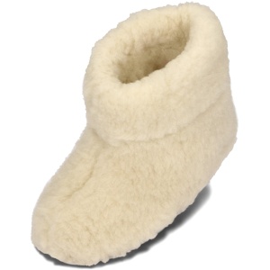 Bottes chaussons laine mouton unisexe BeComfy hiver