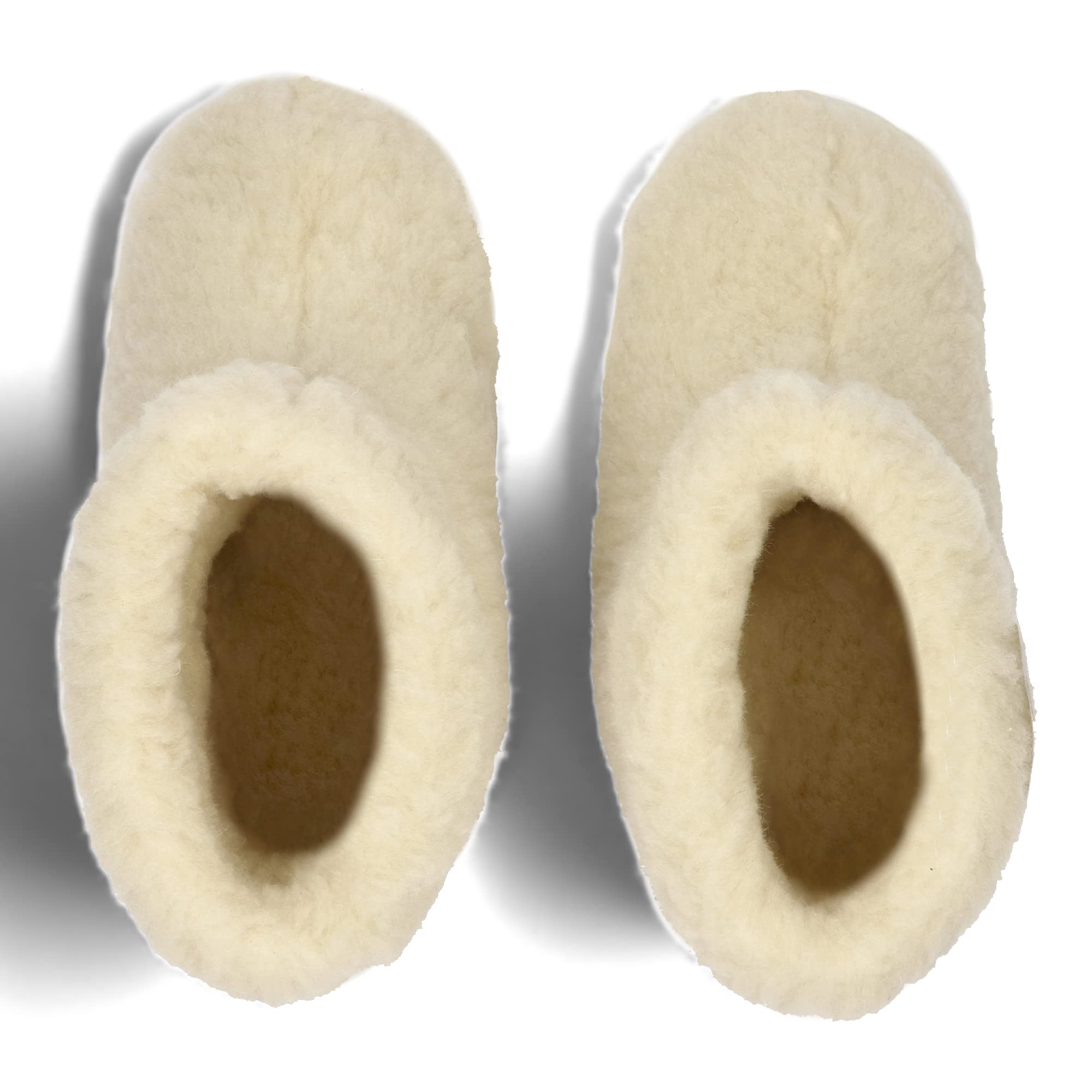 Bottes chaussons laine mouton unisexe BeComfy hiver – Image 5