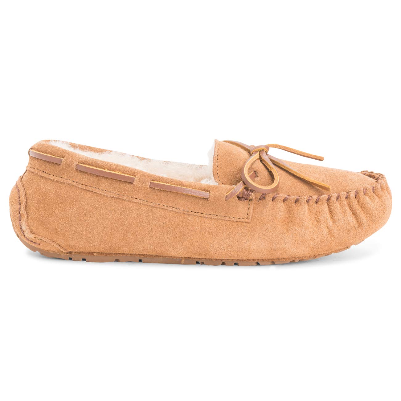Mocassins en daim australien et peau de mouton fourrure pour femme – Image 4