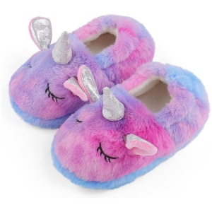 Chausson Enfant Animaux Peluche Souple Antidérapant MASOCIO