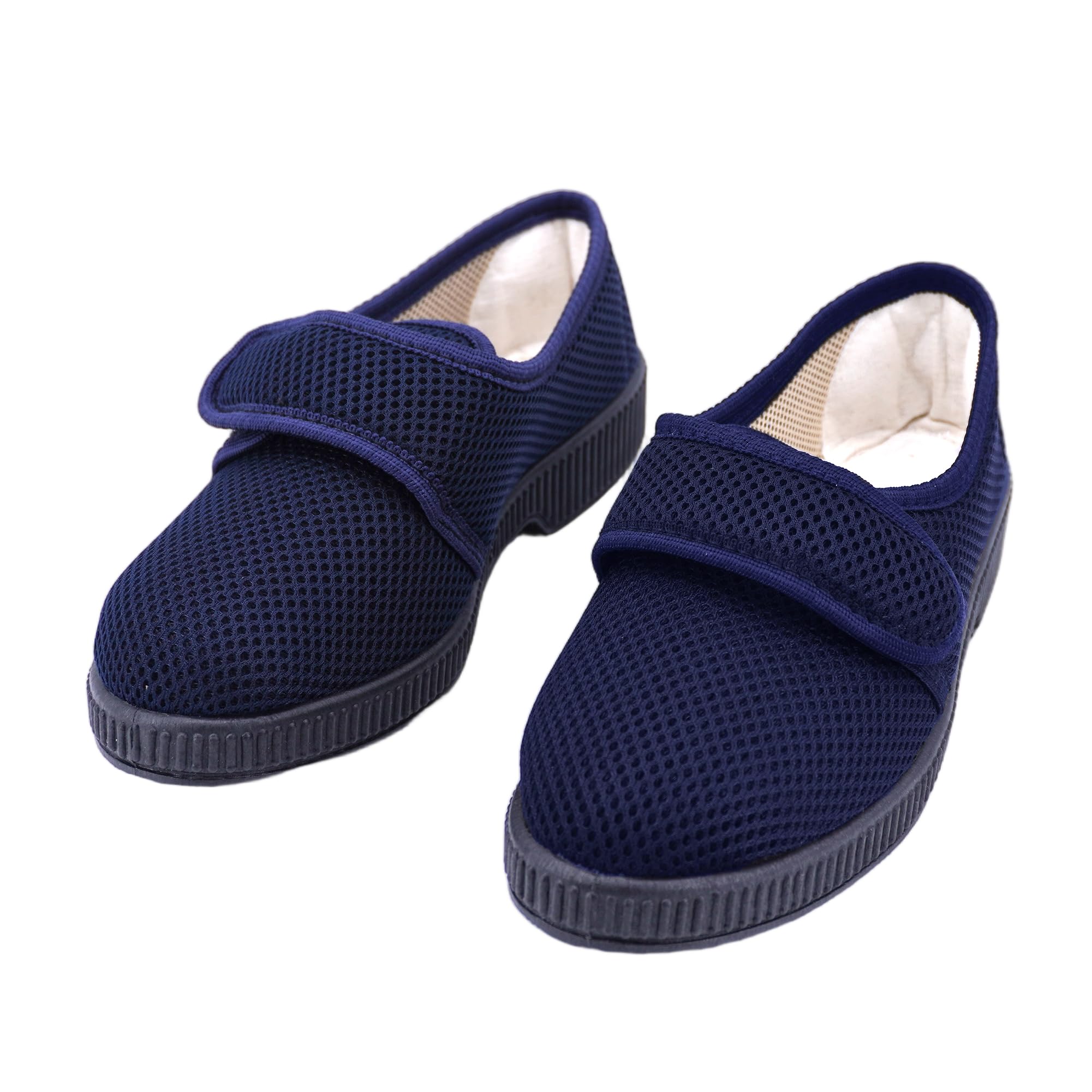 Chaussons Femme JOMIX à Scratch Maille Respirante Légers Semelle Antidérapante – Image 3