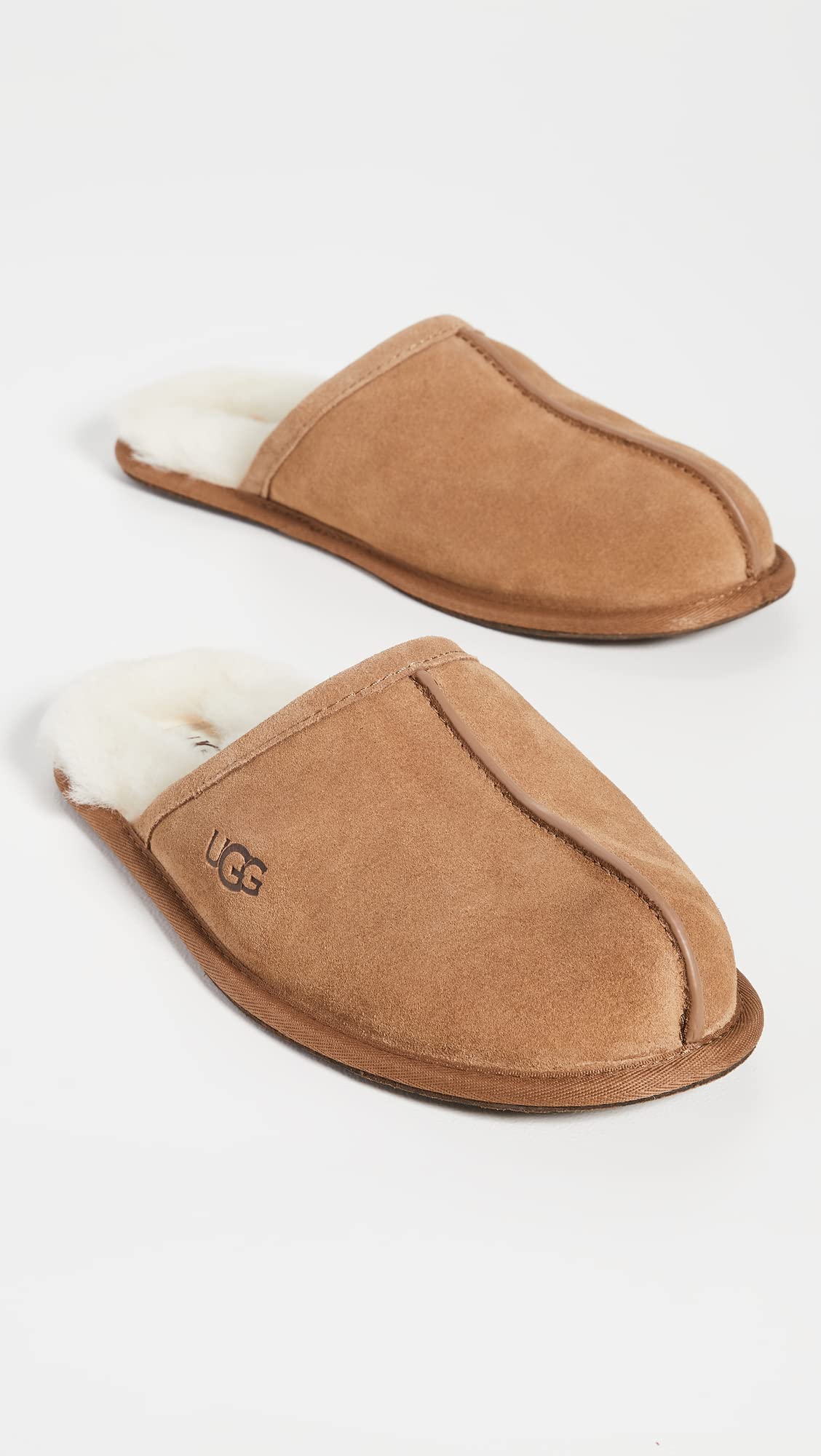 Chaussons Homme UGG Scuff en Cuir – Image 2