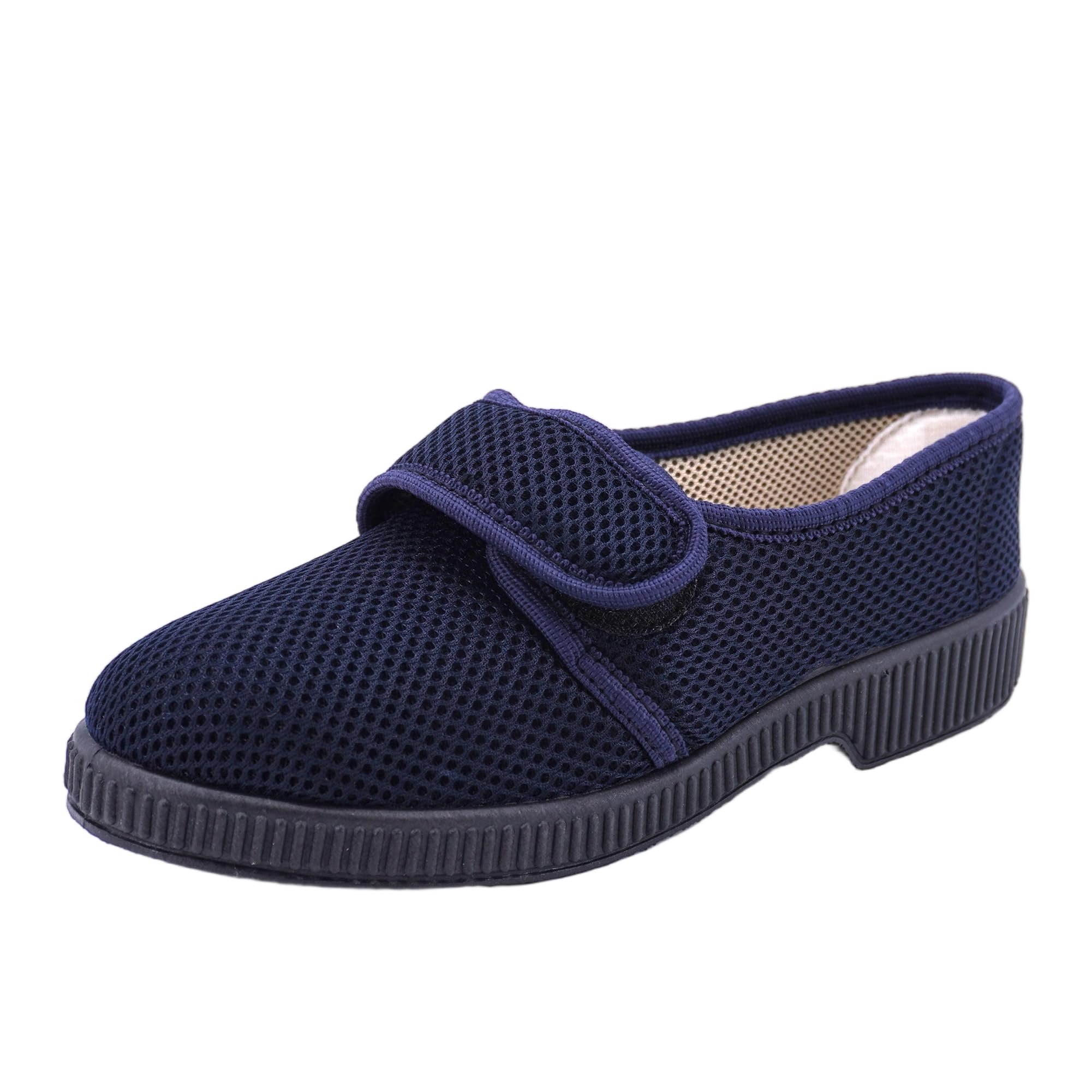 Chaussons Femme JOMIX à Scratch Maille Respirante Légers Semelle Antidérapante – Image 2
