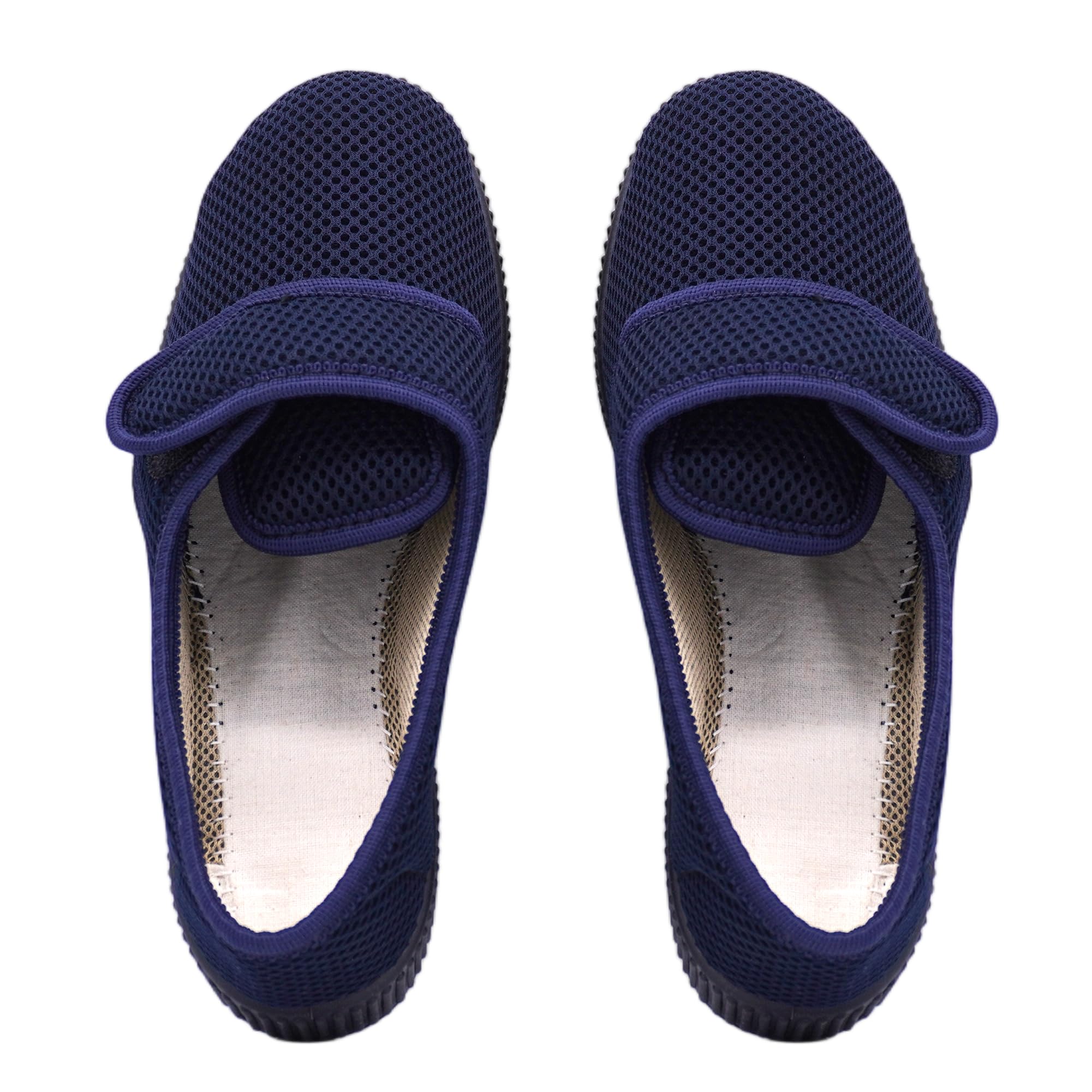 Chaussons Femme JOMIX à Scratch Maille Respirante Légers Semelle Antidérapante – Image 4
