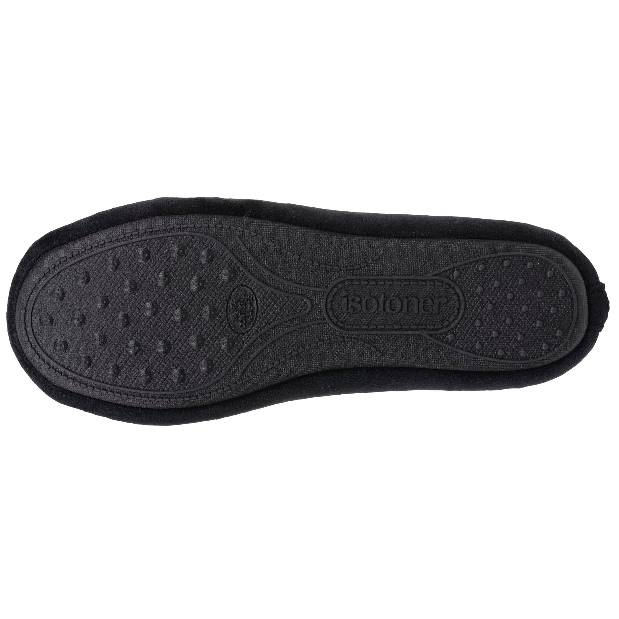 Ballerines femme velours semelle ultra souple mousse à mémoire forme Isotoner – Image 4