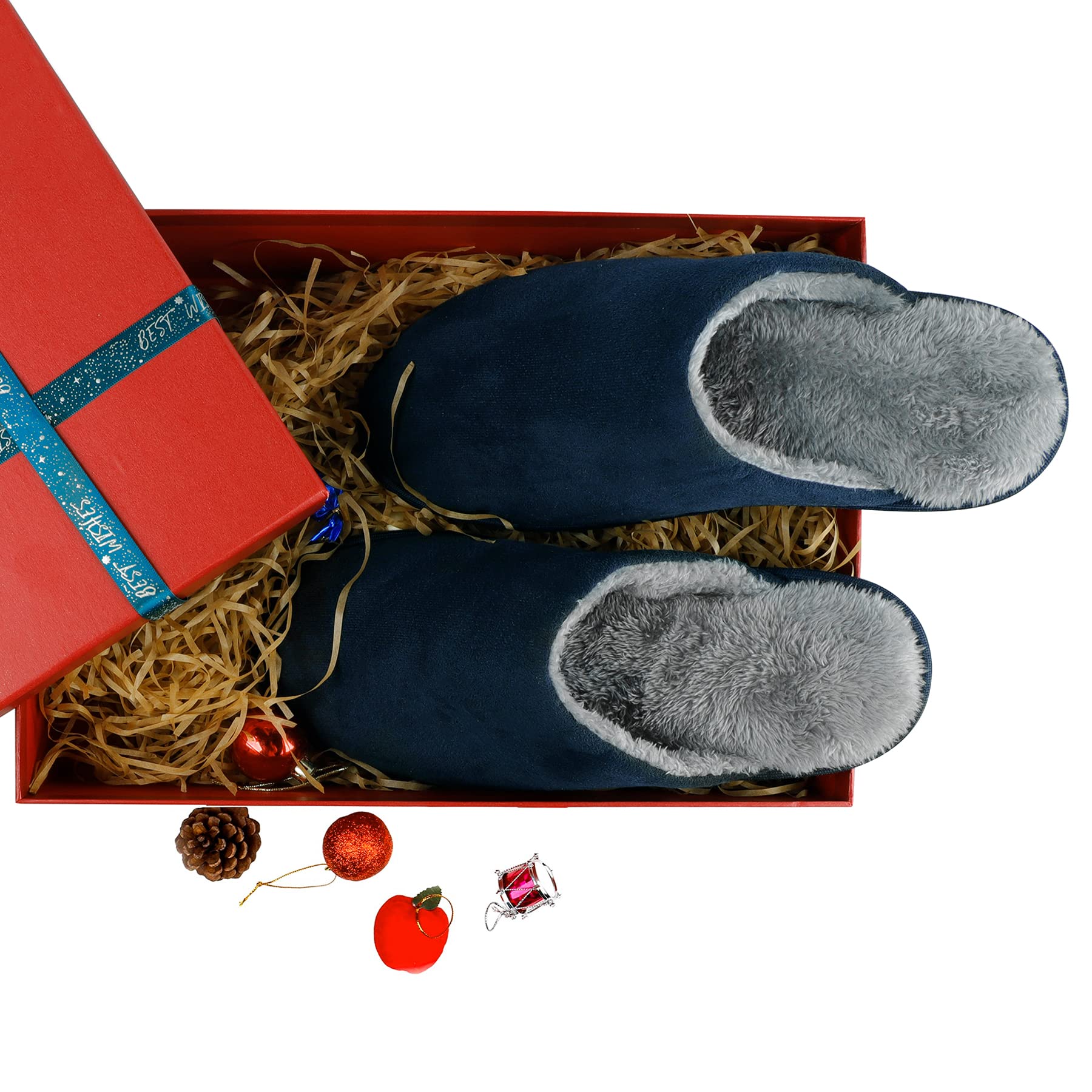 Chaussons Hommes et Femmes Riemot Pantoufles Maison Confort – Image 6