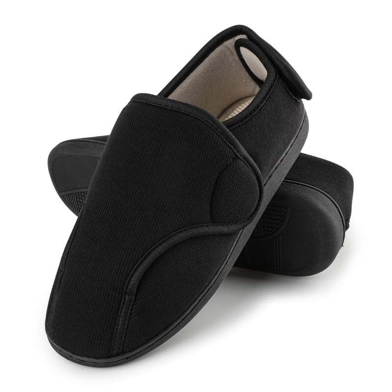 Chausson Acheter Chaussons TIESTRA hiver peau agneau synthétique larges pieds homme – Image 6
