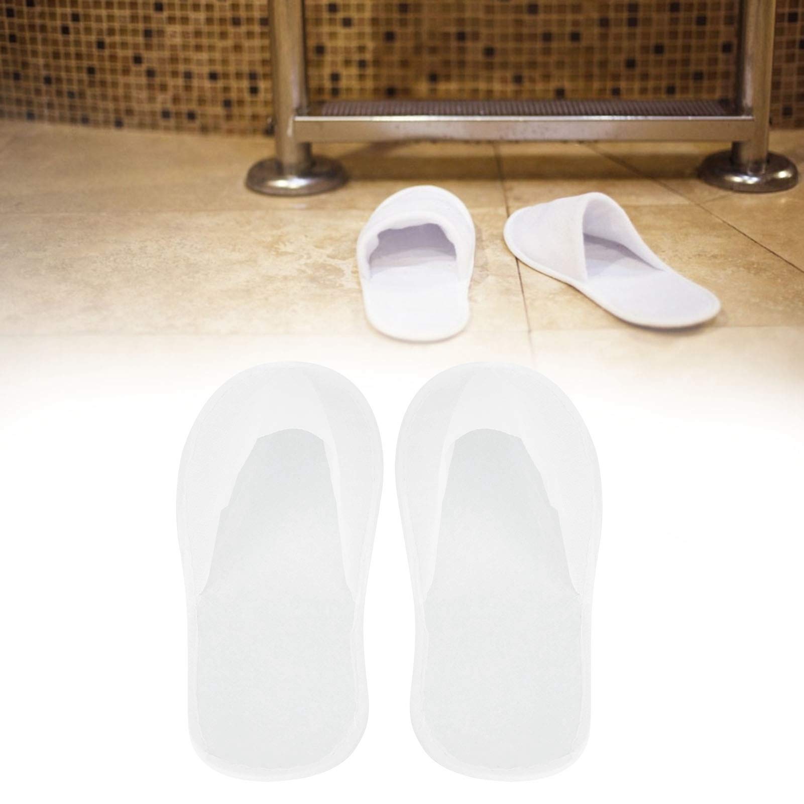 Pantoufles Jetables Spa Acheter Chaussons Tomotato lot de 50 paires antidérapantes – Image 3