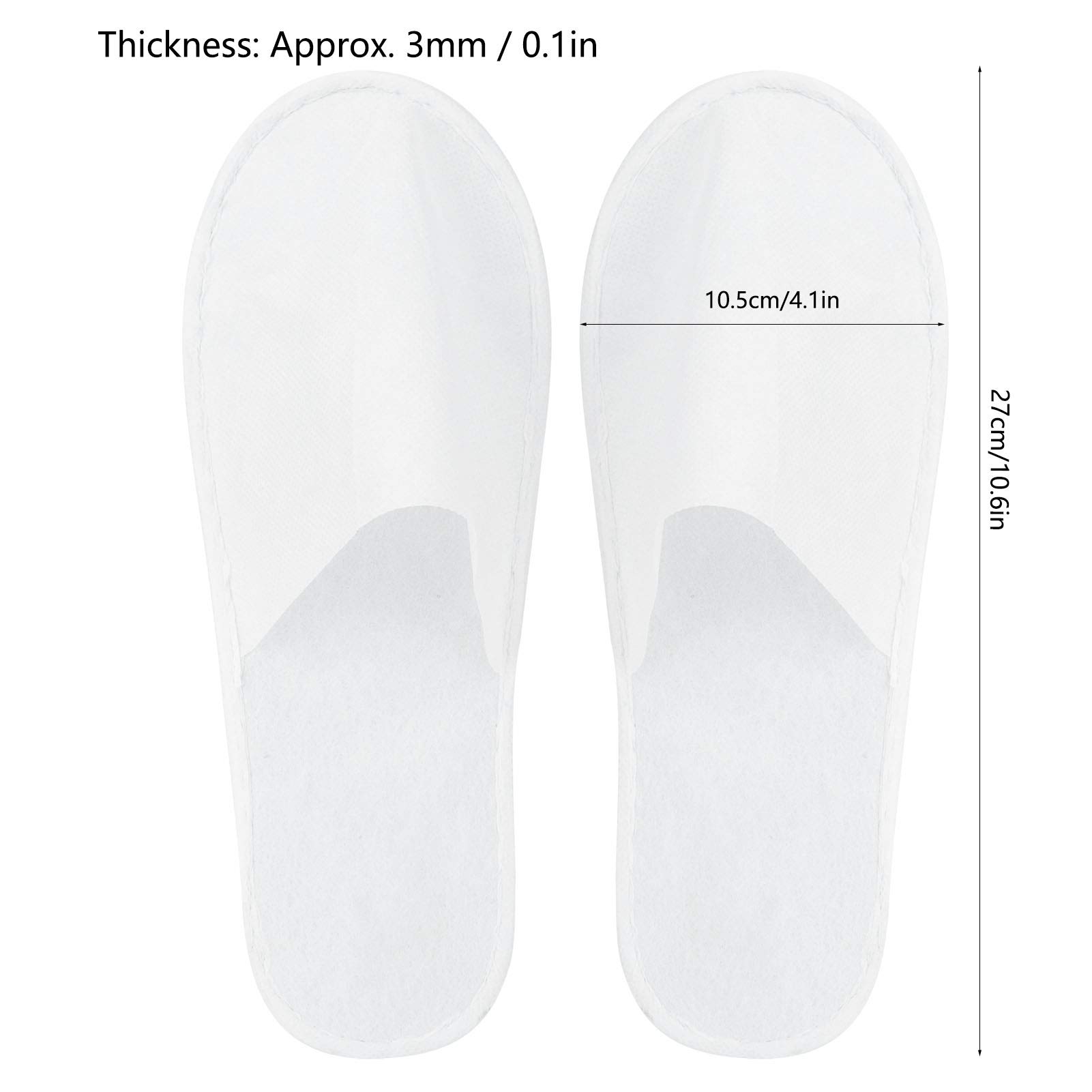 Pantoufles Jetables Spa Acheter Chaussons Tomotato lot de 50 paires antidérapantes – Image 2