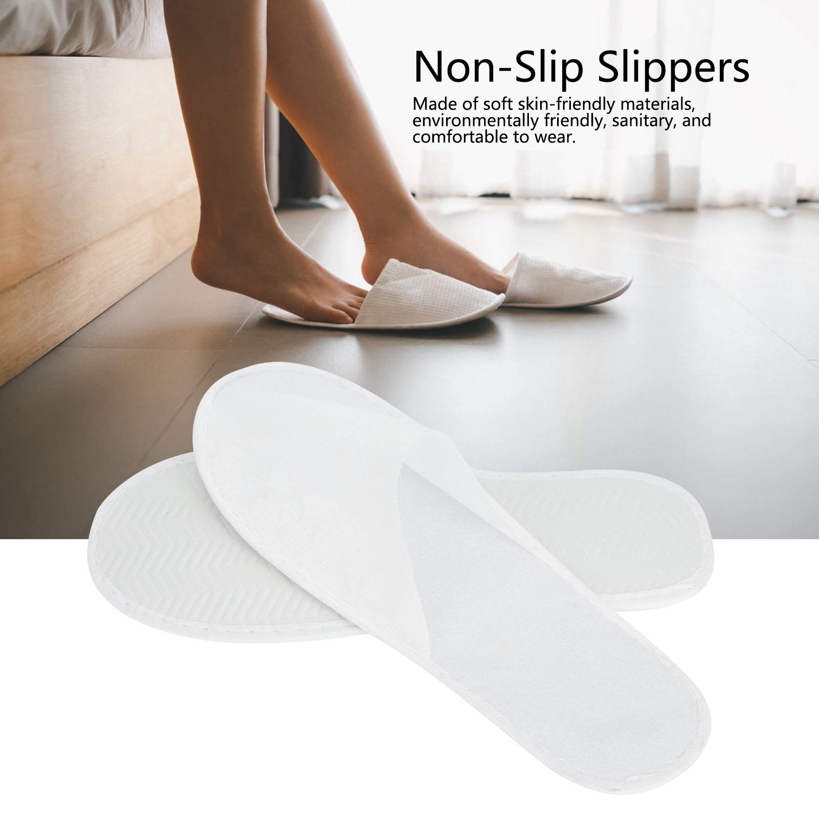 Pantoufles Jetables Spa Acheter Chaussons Tomotato lot de 50 paires antidérapantes – Image 5