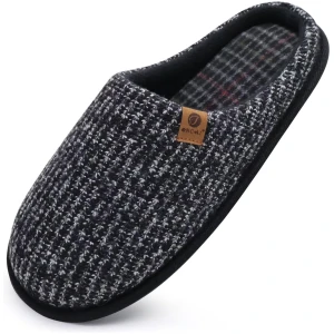 Chausson Homme Acheter Chaussons ONCAI Mousse Mémoire Doublure Peluche Antidérapant