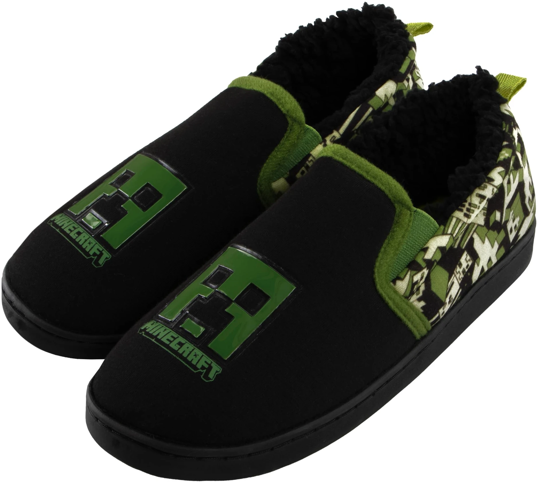 Chaussons Enfant Acheter Chaussons Minecraft Creeper Pantoufles Garçon