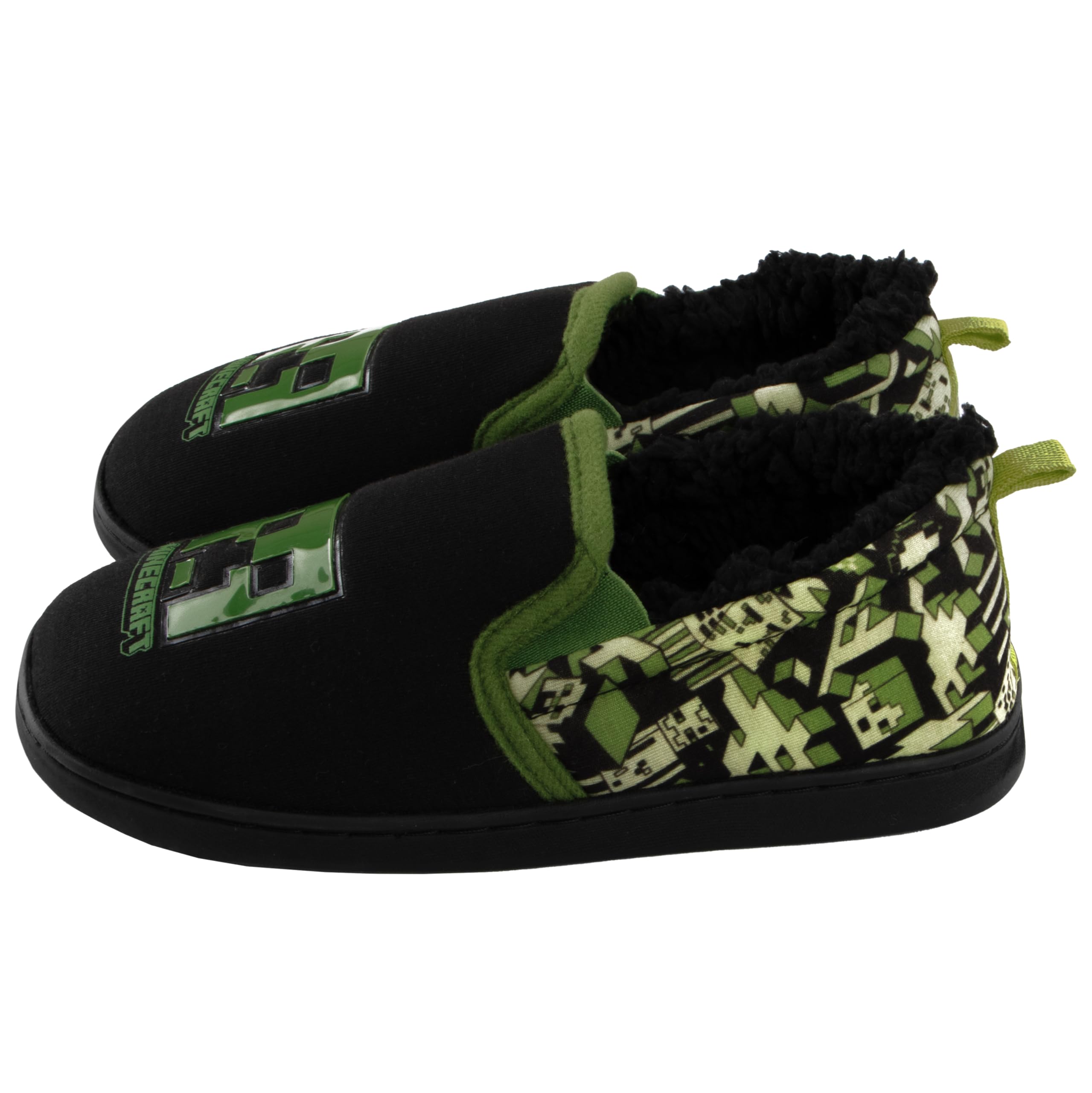 Chaussons Enfant Acheter Chaussons Minecraft Creeper Pantoufles Garçon – Image 6