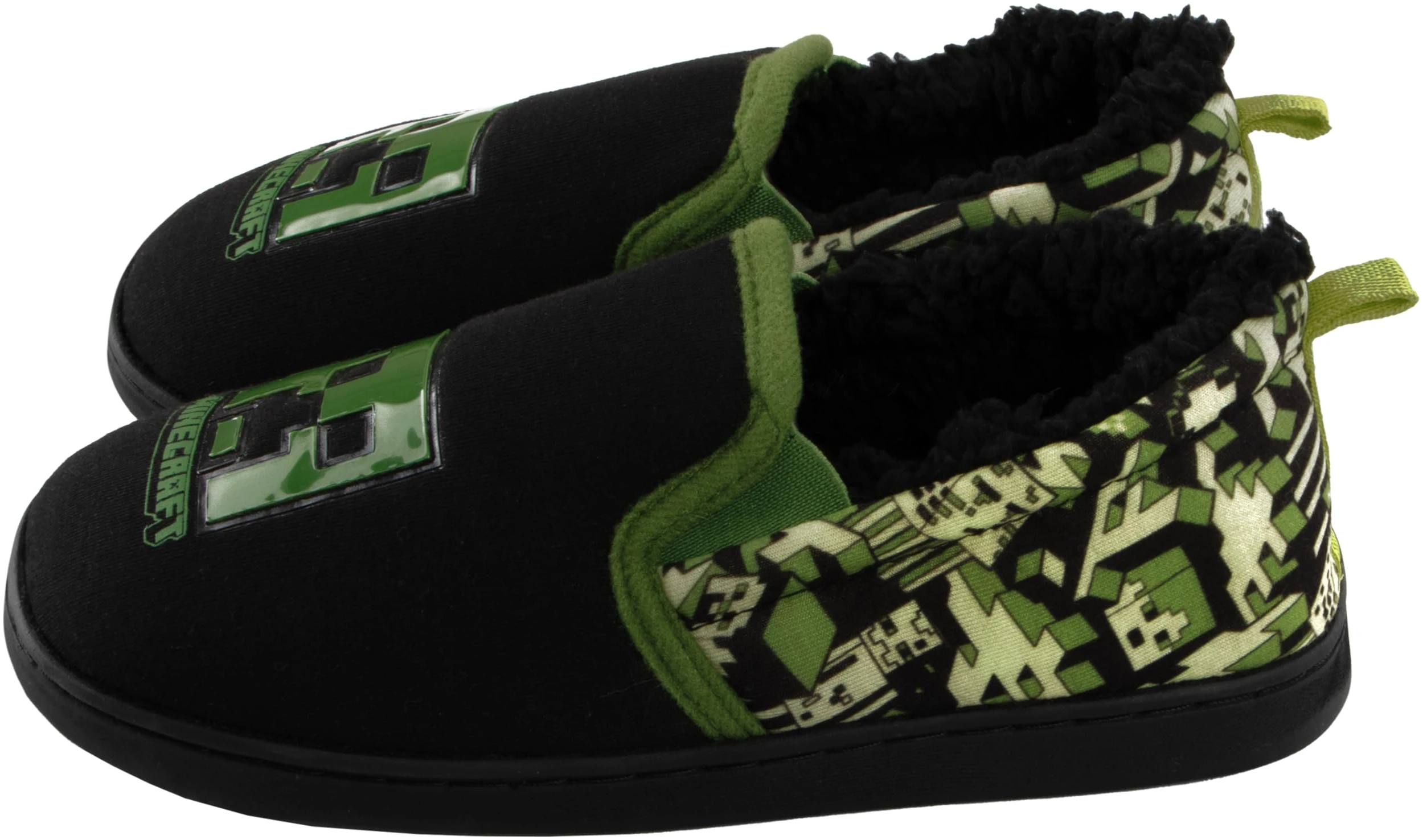 Chaussons Enfant Acheter Chaussons Minecraft Creeper Pantoufles Garçon – Image 6