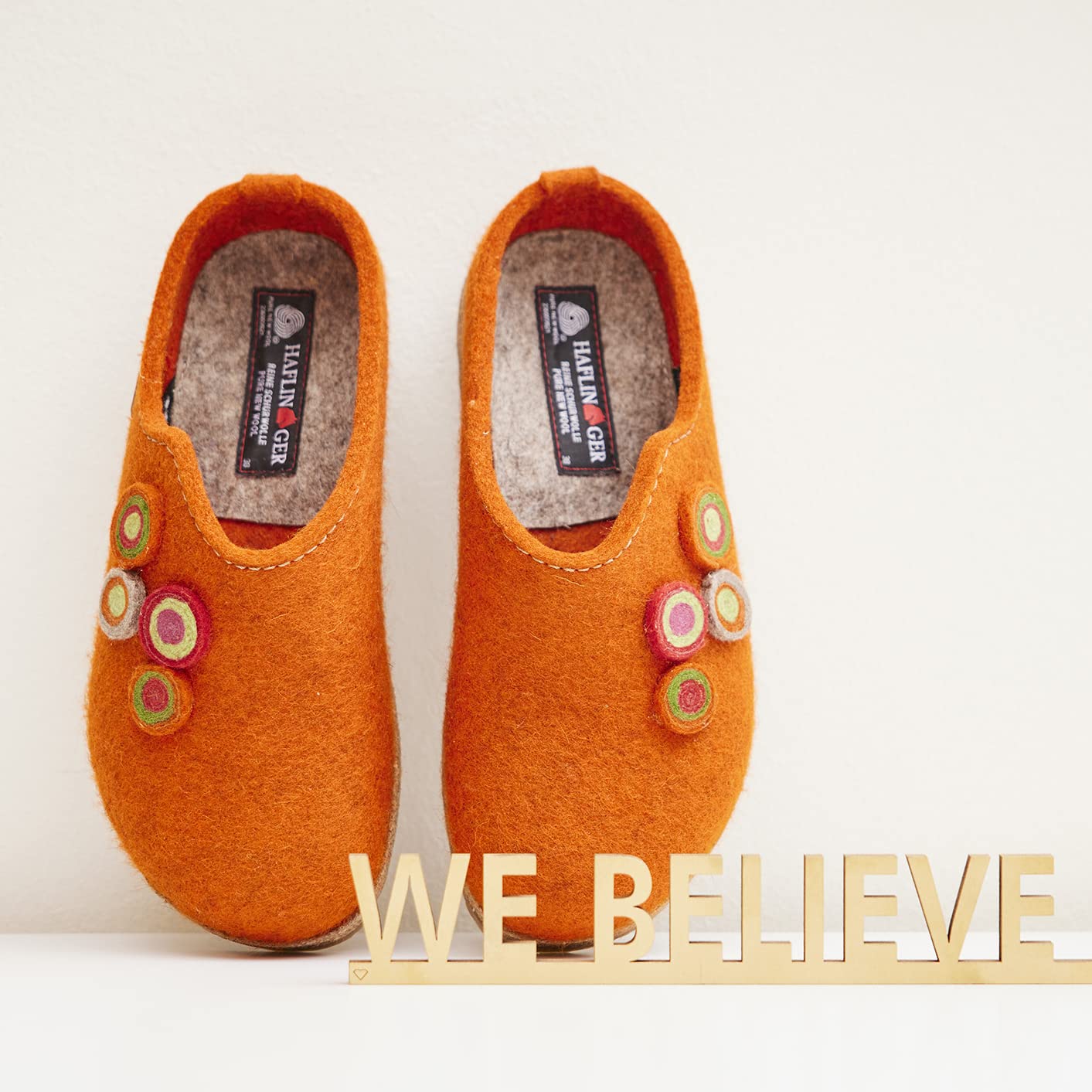 Chausson Acheter Chaussons Haflinger Grizzly Kanon Femme en laine bouillie – Image 5