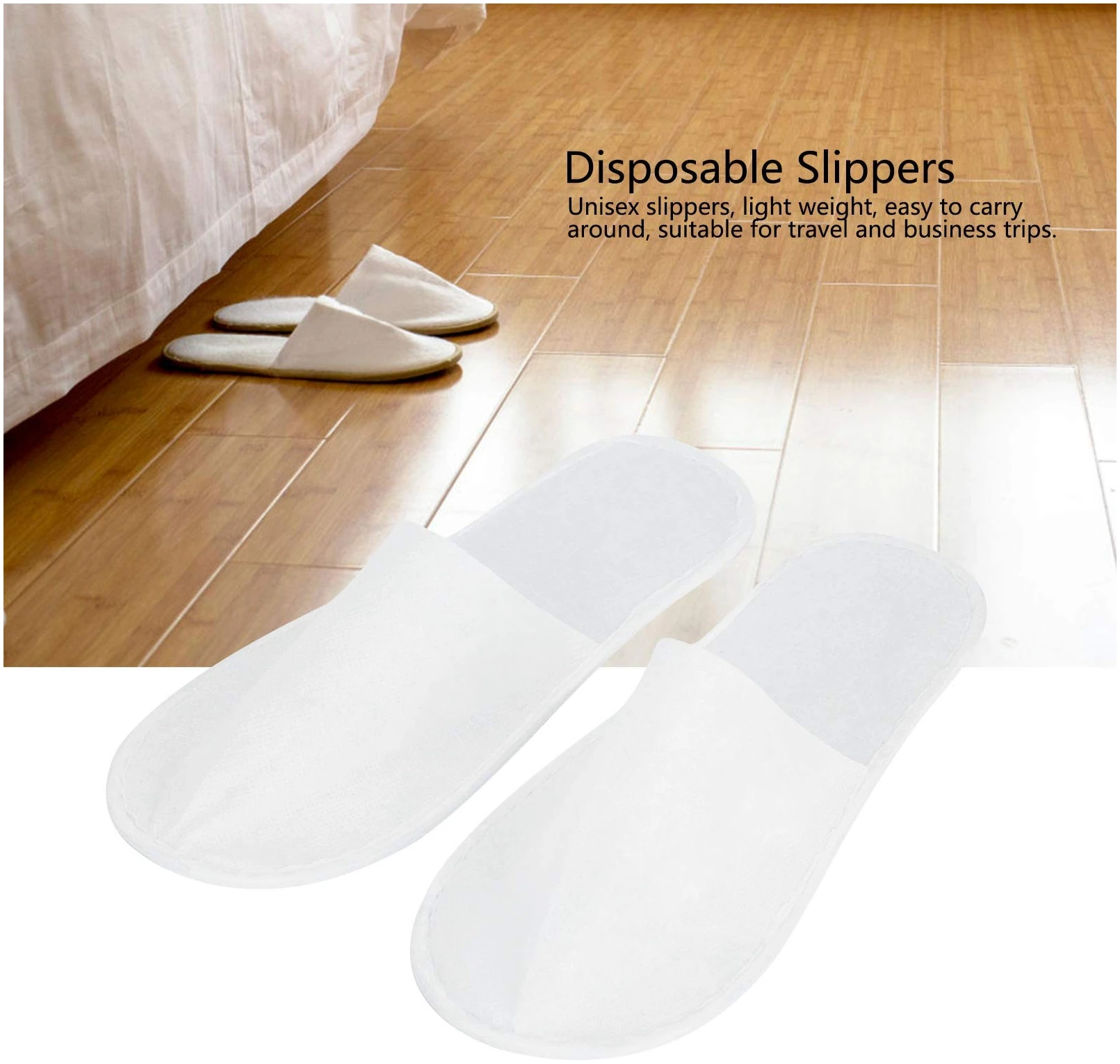 Pantoufles Jetables Spa Acheter Chaussons Tomotato lot de 50 paires antidérapantes – Image 4