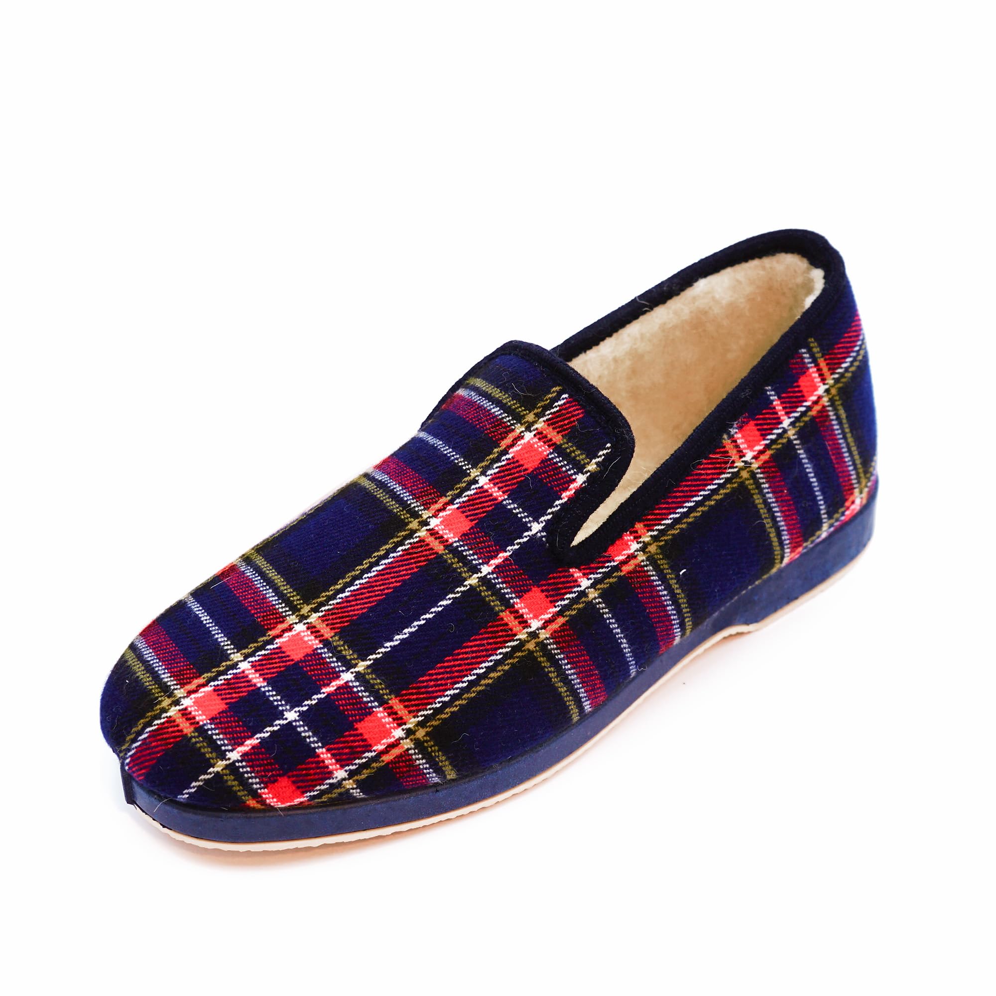 Charentaises Homme Acheter Chaussons Rondinaud JEVA Motif Écossais