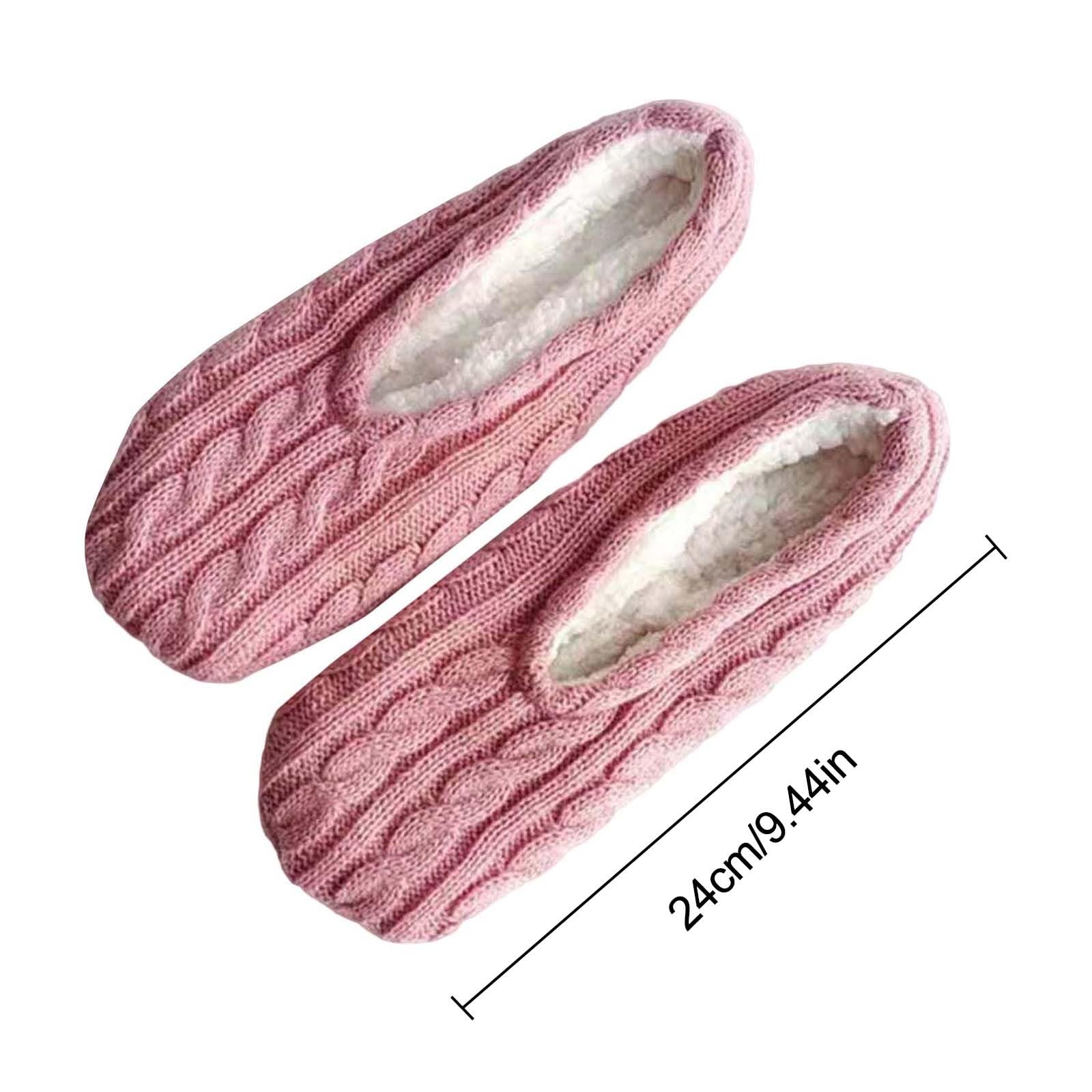 Chaussons Femme Acheter Chaussons doublure Sherpa antidérapants moelleux – Image 3