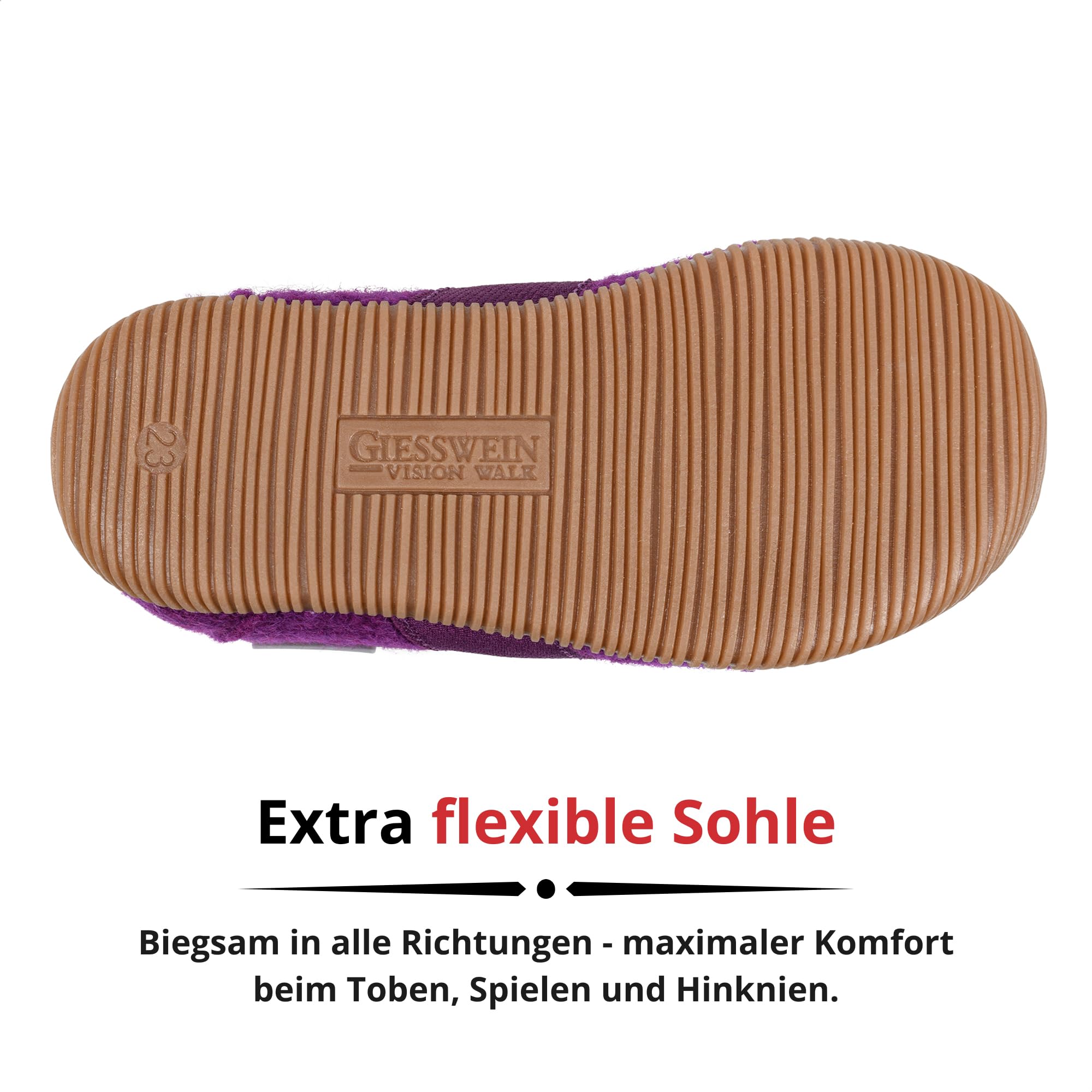 Pantoufles Acheter Chaussons Giesswein Weidach feutre antidérapantes enfant – Image 3