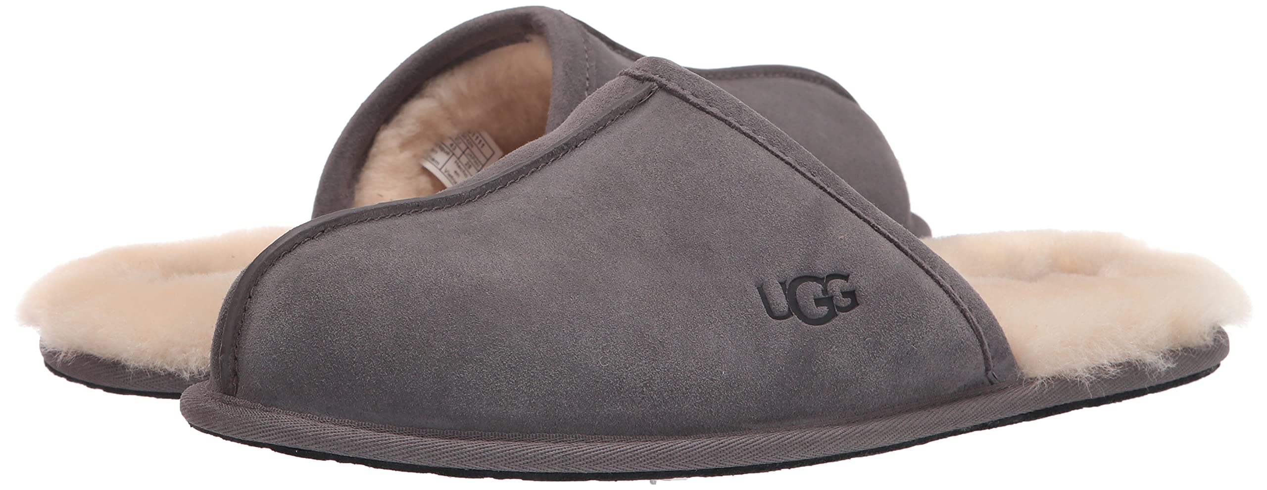 Mules Acheter Chaussons UGG Scuff cuir doublure peluche homme – Image 7