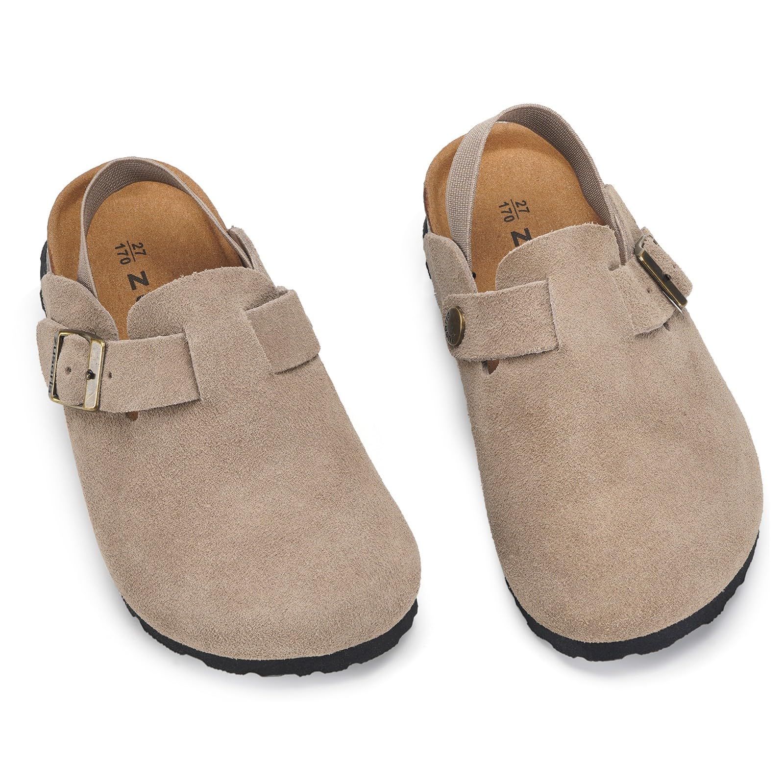 Mules et Sabots Acheter Chaussons Enfant Antidérapants Semelle Liège – Image 2