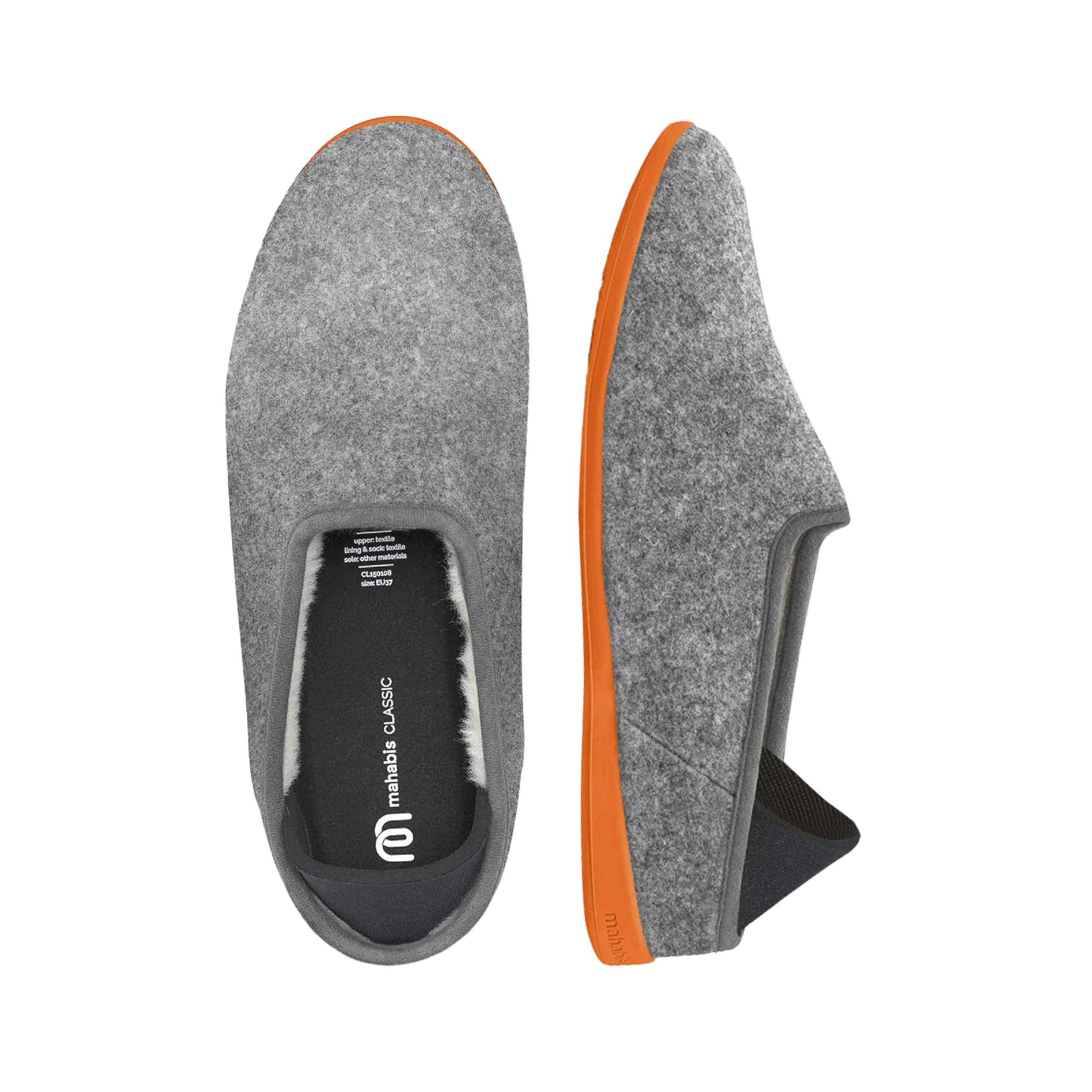 Chaussons Unisexes Acheter Chaussons Mahabis Classic Doublure Laine