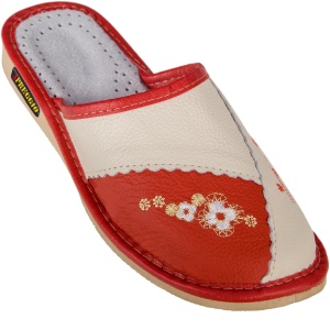 Pantoufles Femme Cuir Acheter Chaussons APREGGIO Fait Main