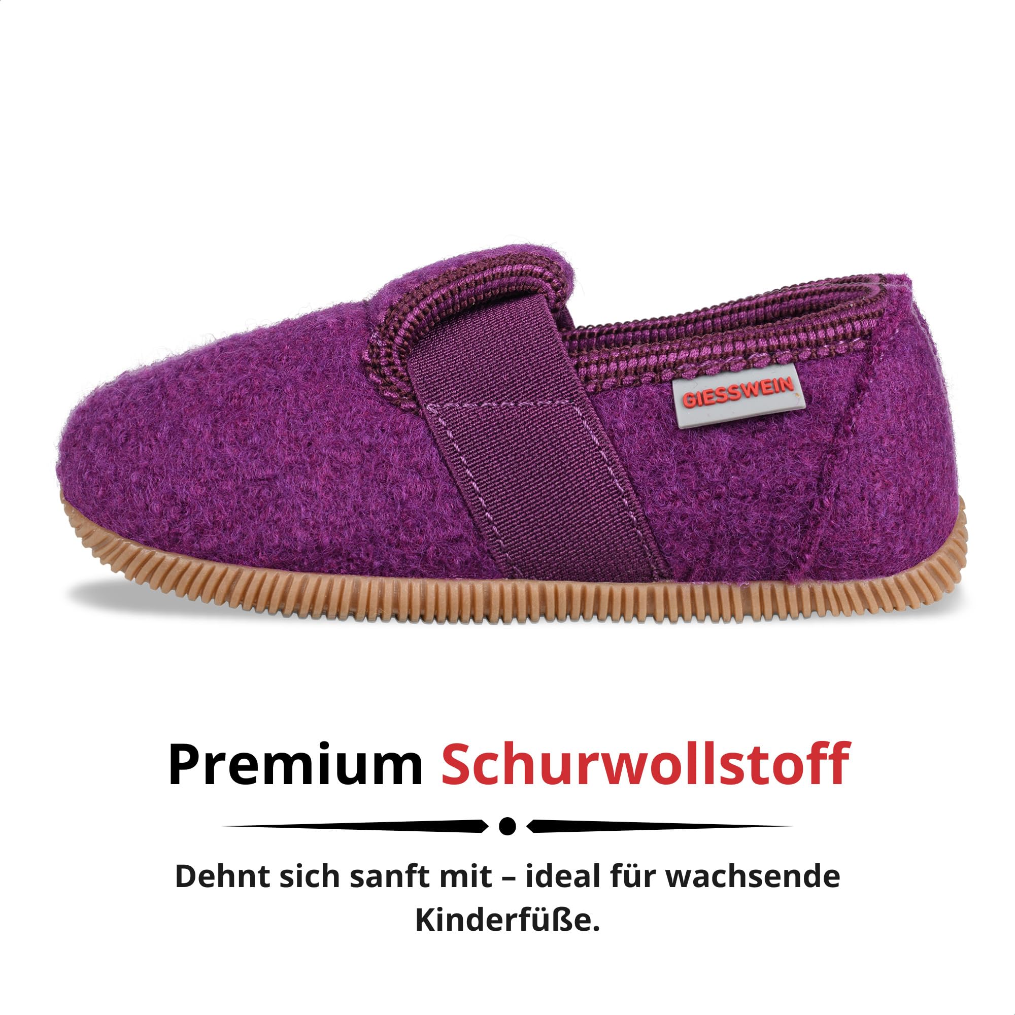 Pantoufles Acheter Chaussons Giesswein Weidach feutre antidérapantes enfant – Image 2