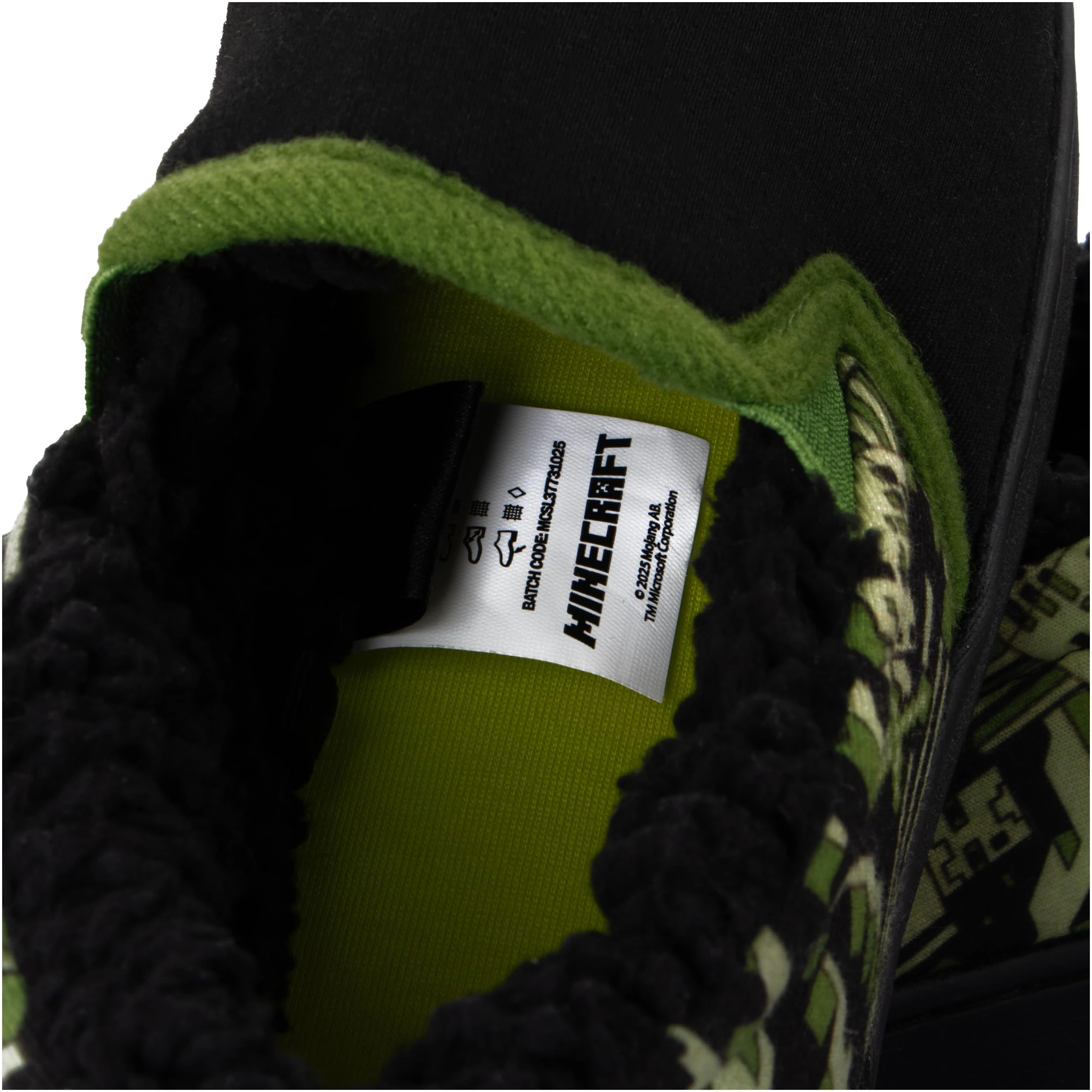 Chaussons Enfant Acheter Chaussons Minecraft Creeper Pantoufles Garçon – Image 2