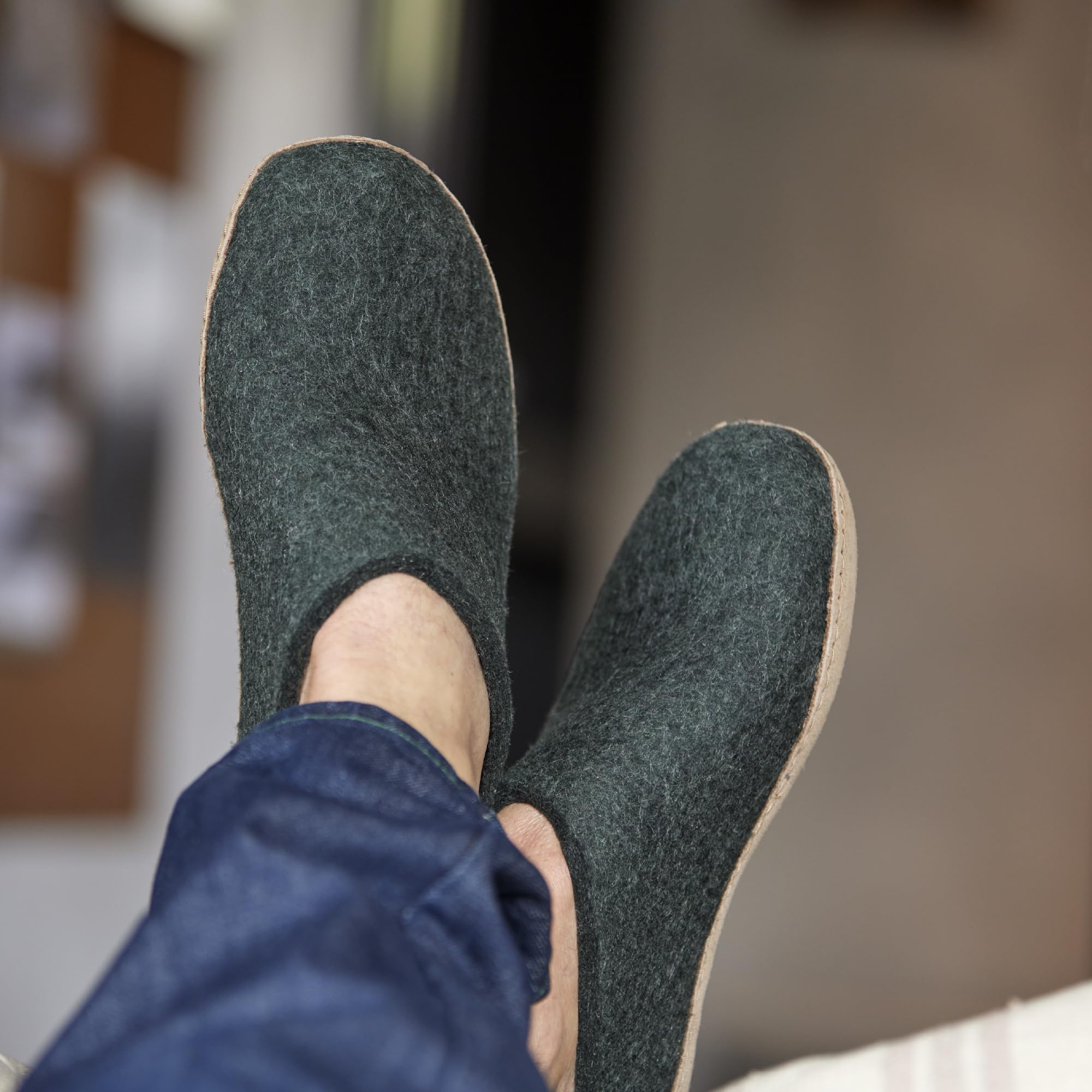 Pantoufles en Feutre Acheter Chaussons Glerups Mixte Adulte – Image 7