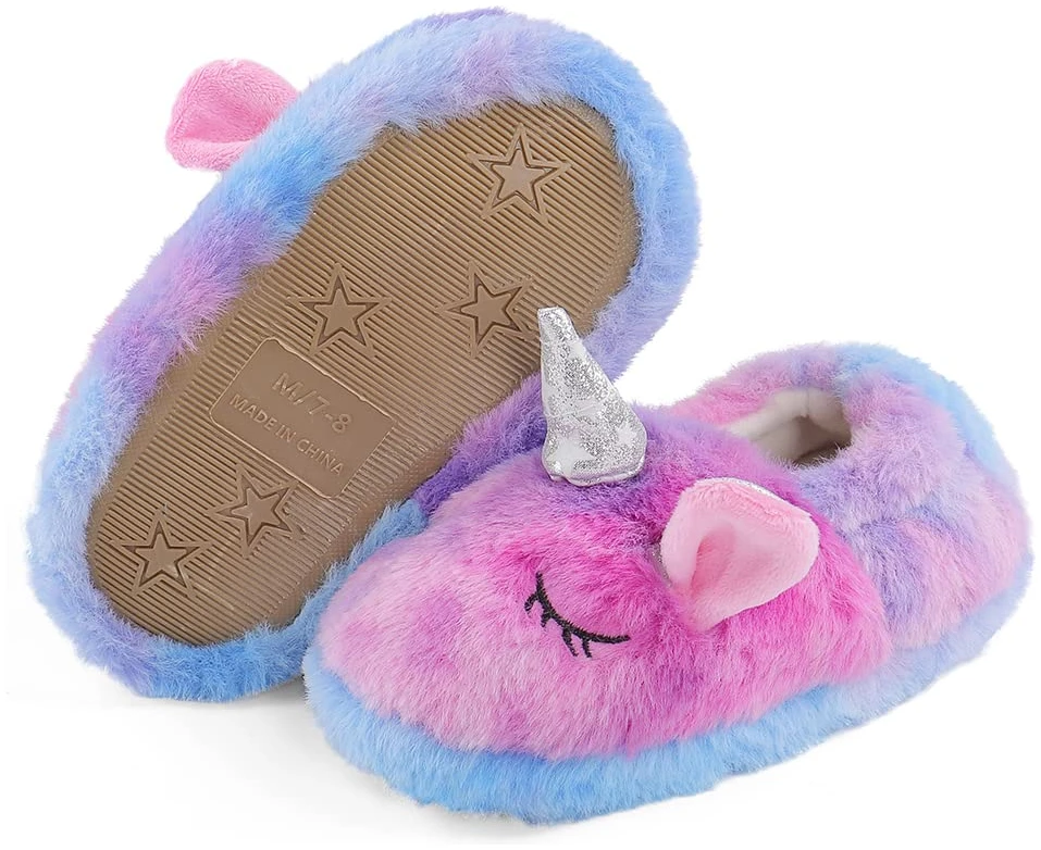 Chausson Enfant Animaux Peluche Acheter Chaussons MASOCIO Antidérapant Souple – Image 4
