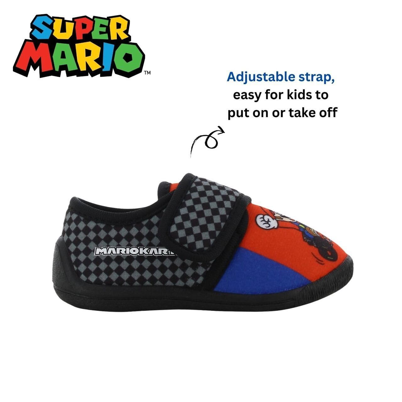 Chaussons Super Mario Garçon Acheter Chaussons Pantoufles Enfants Maison et Maternelle – Image 6