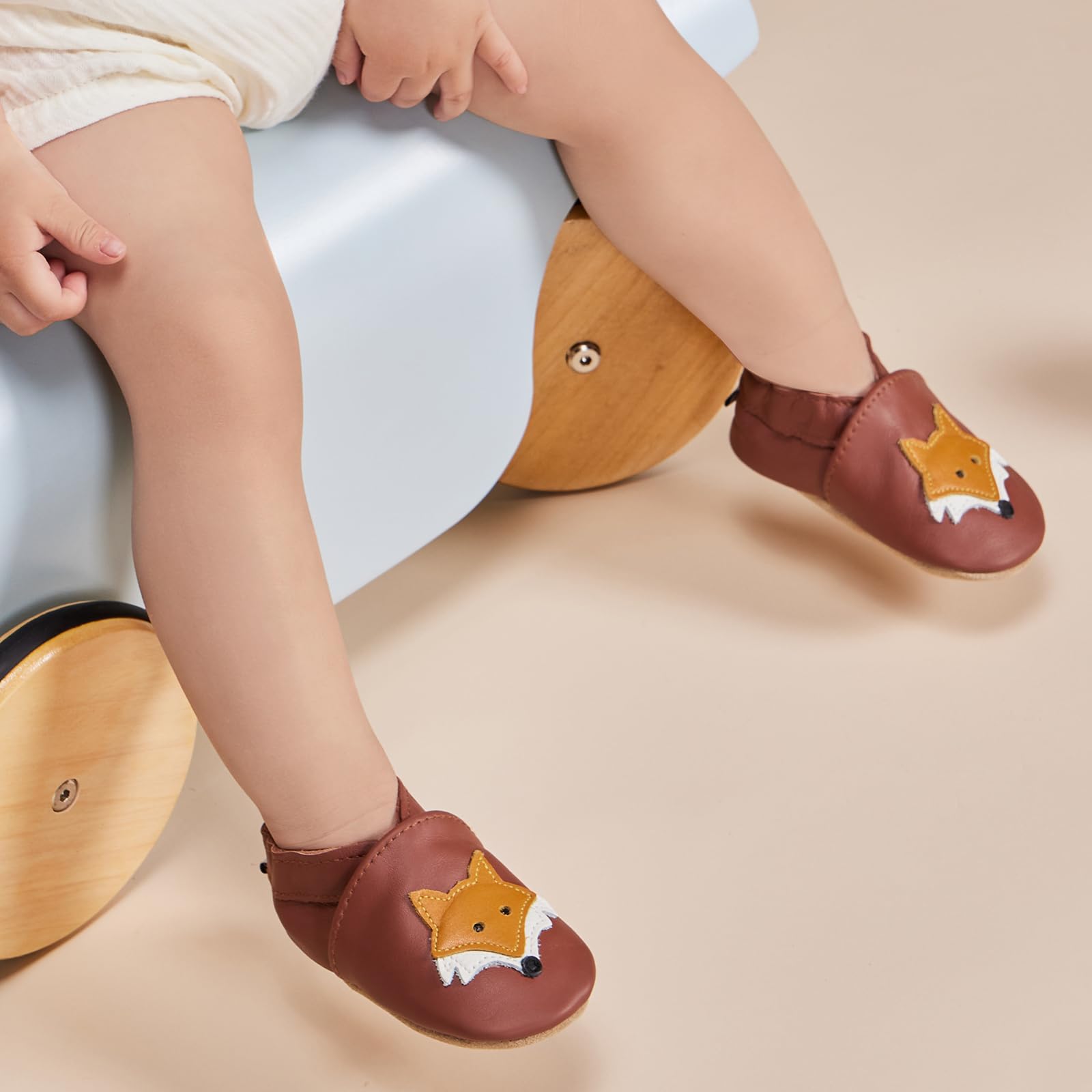 Chausson Bébé Acheter Chaussons IceUnicorn Cuir Souple Premiers Pas – Image 3