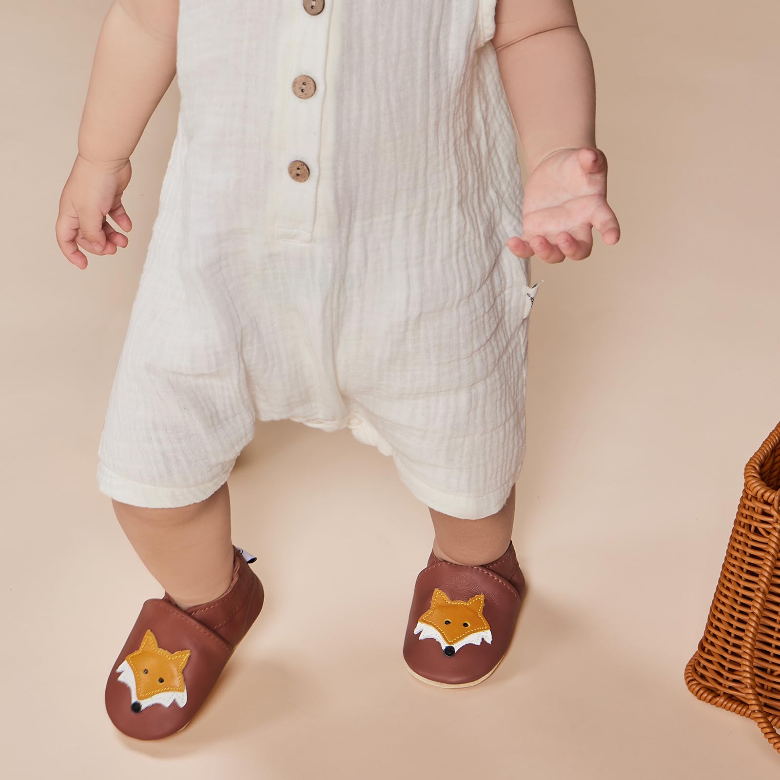 Chausson Bébé Acheter Chaussons IceUnicorn Cuir Souple Premiers Pas – Image 2