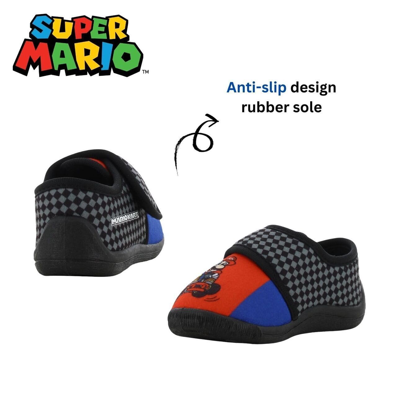 Chaussons Super Mario Garçon Acheter Chaussons Pantoufles Enfants Maison et Maternelle – Image 7