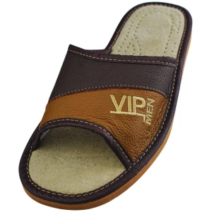 Chaussons Homme Acheter Chaussons APREGGIO Cuir Mules du 40 au 46