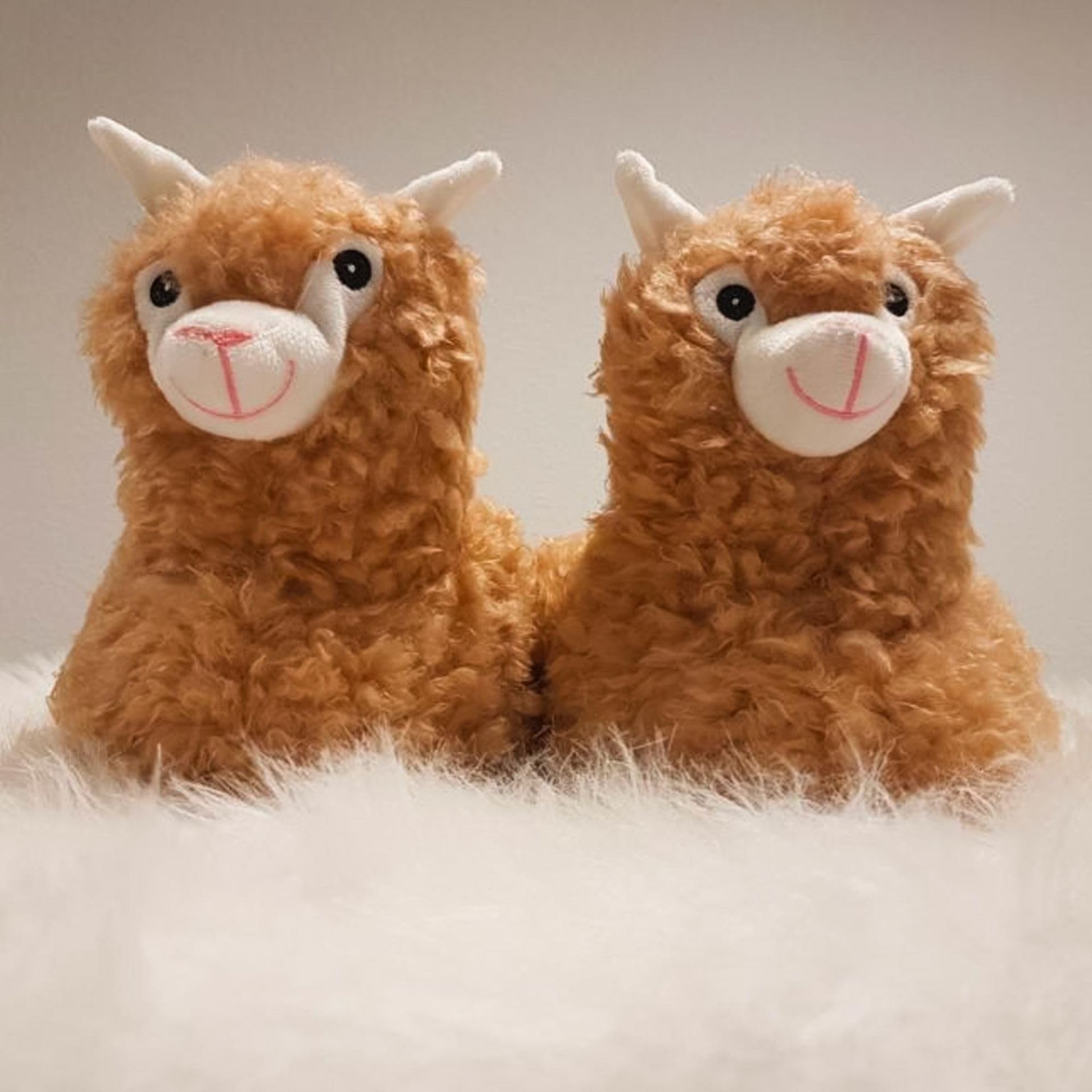 Chaussons Alpaga Animaux Acheter Chaussons Monsterzeug Pantoufles Douillettes – Image 5
