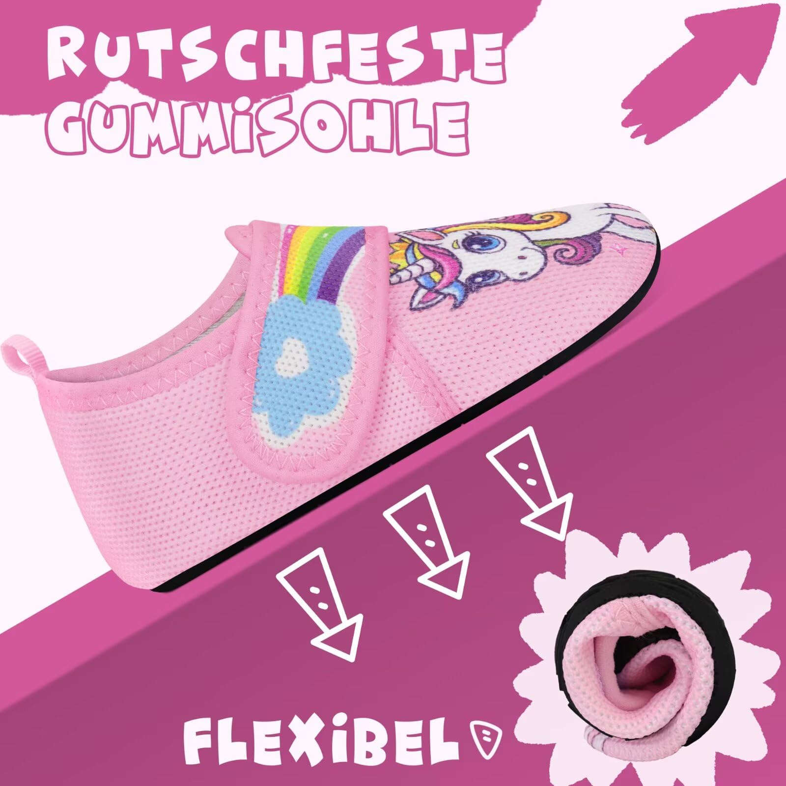 Chaussons Antidérapants Acheter Chaussons Kyopp Bébé Enfant Mixte Respirants – Image 4