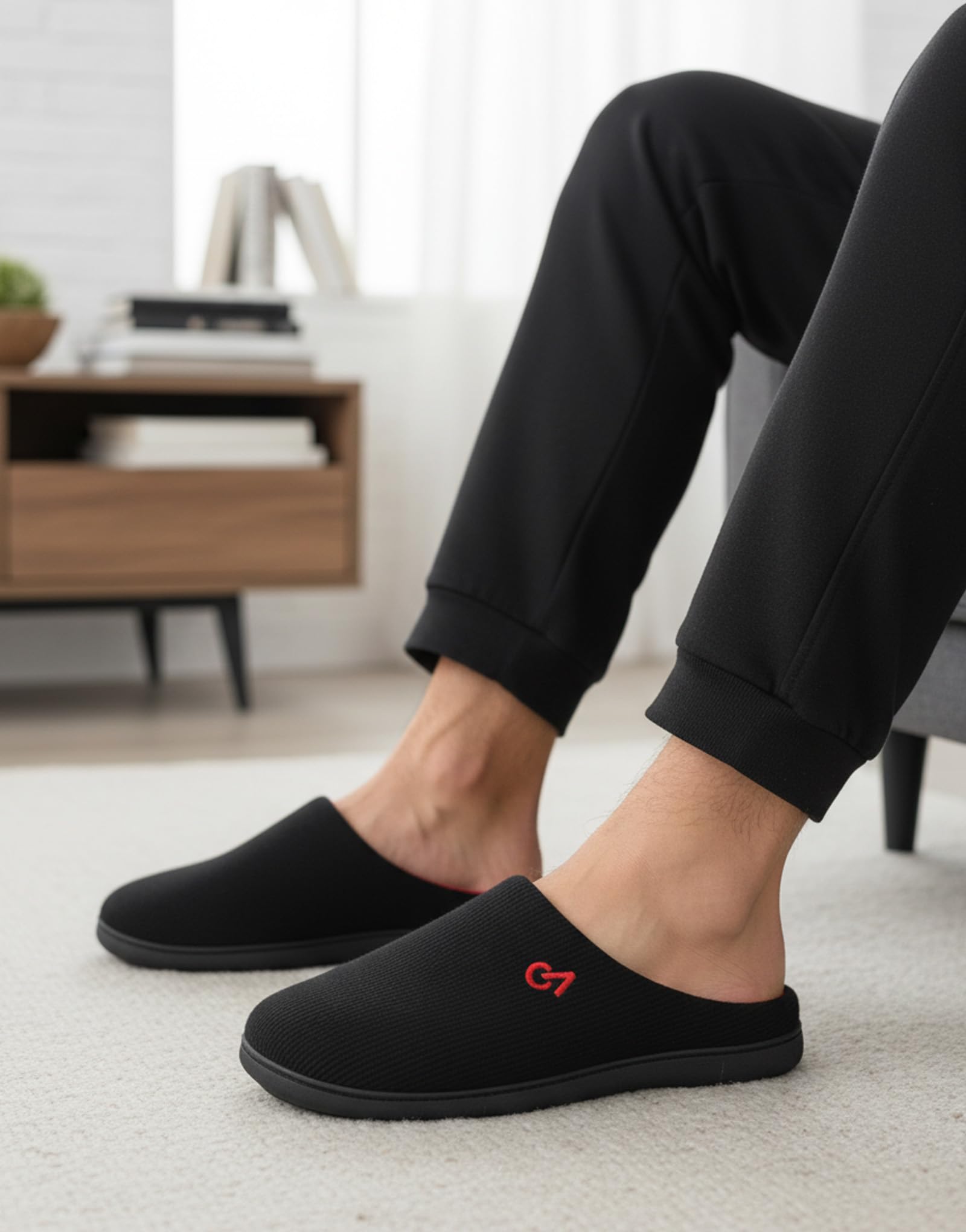 Chaussons Homme Acheter Chaussons VeraCosy mémoire de forme bicolore – Image 2